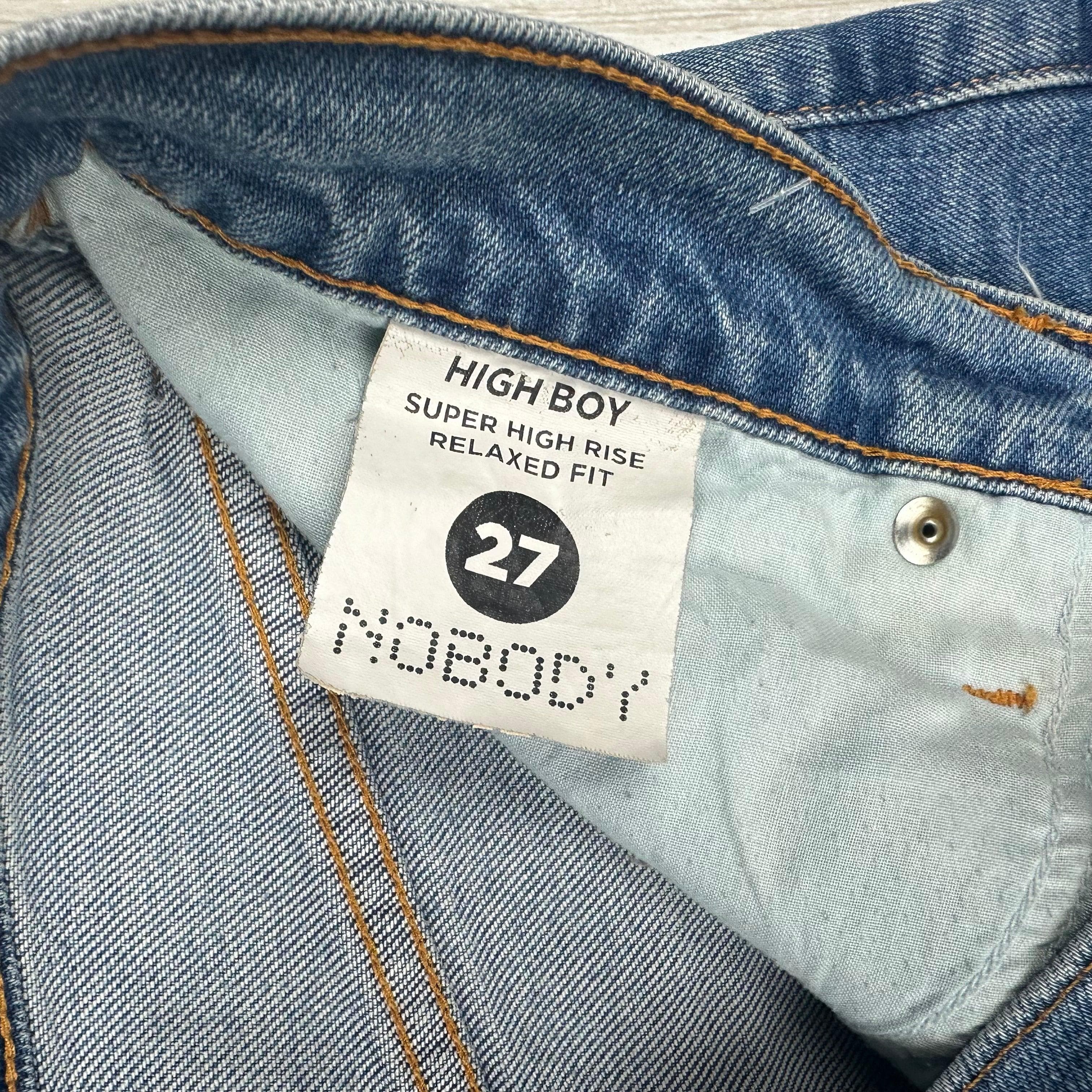 Nobody Distressed 'High Boy' Denim Shorts - Size 27 — photo 5 of 6