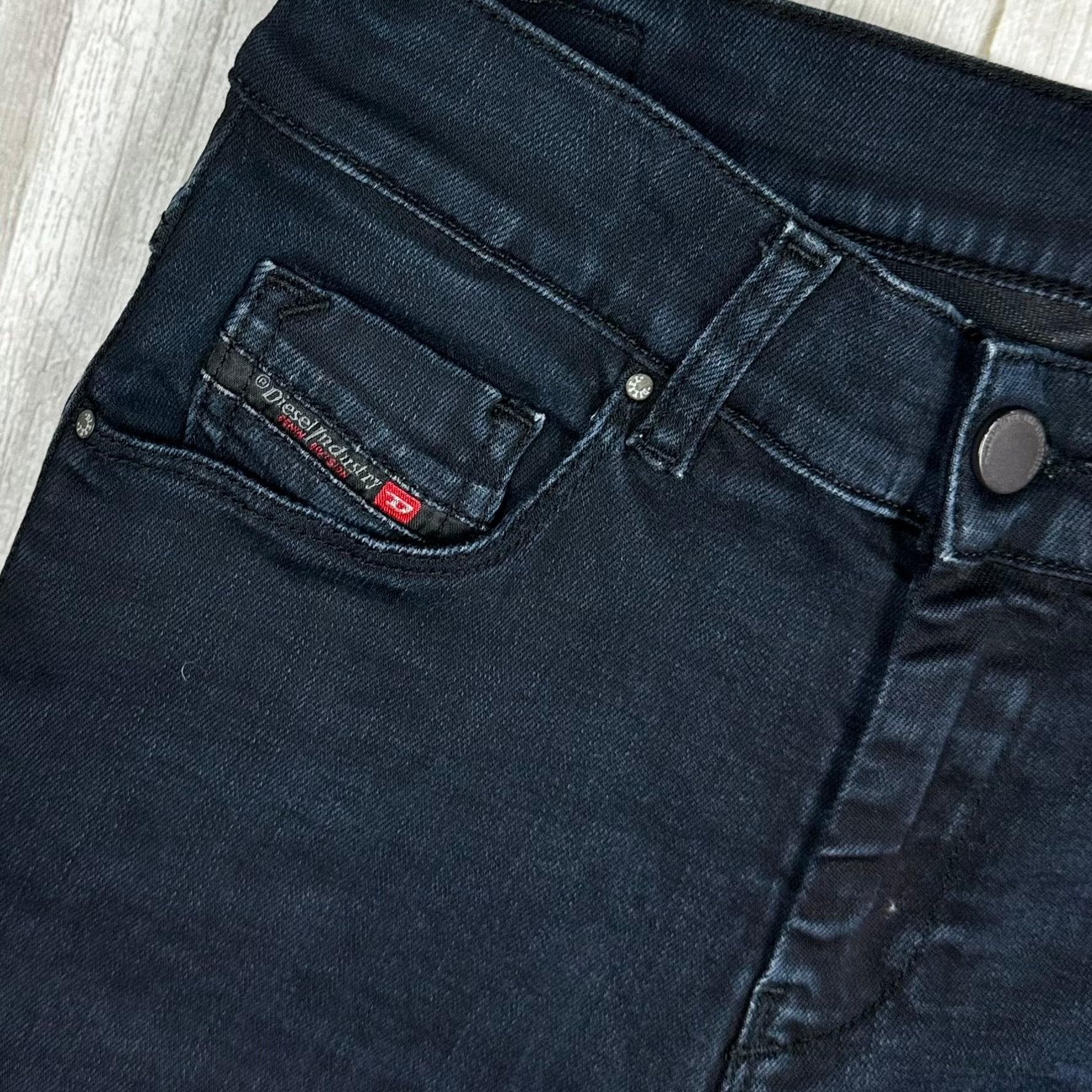 Diesel Denim 'Sandy' Slim Straight Black Jeans -Size 26 — photo 5 of 9