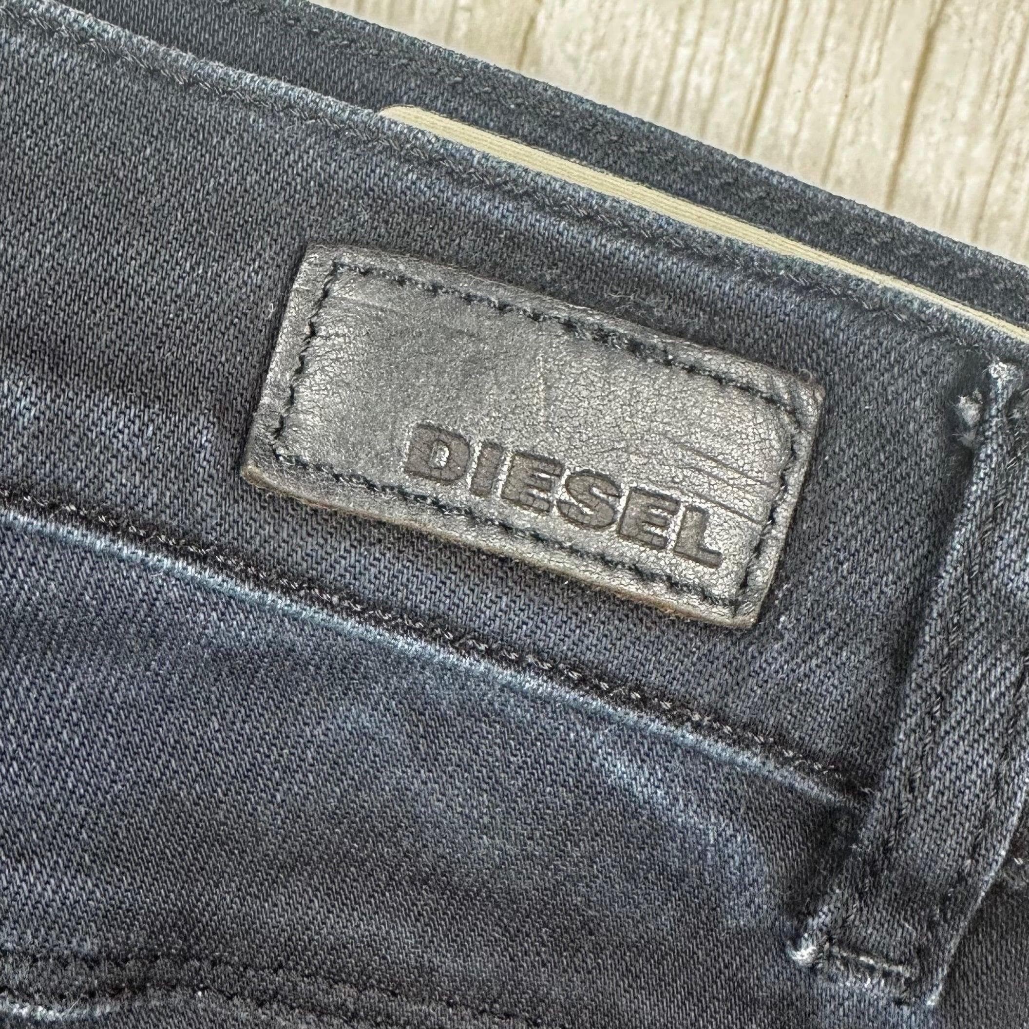 Diesel Denim 'Sandy' Slim Straight Black Jeans -Size 26 — photo 6 of 9