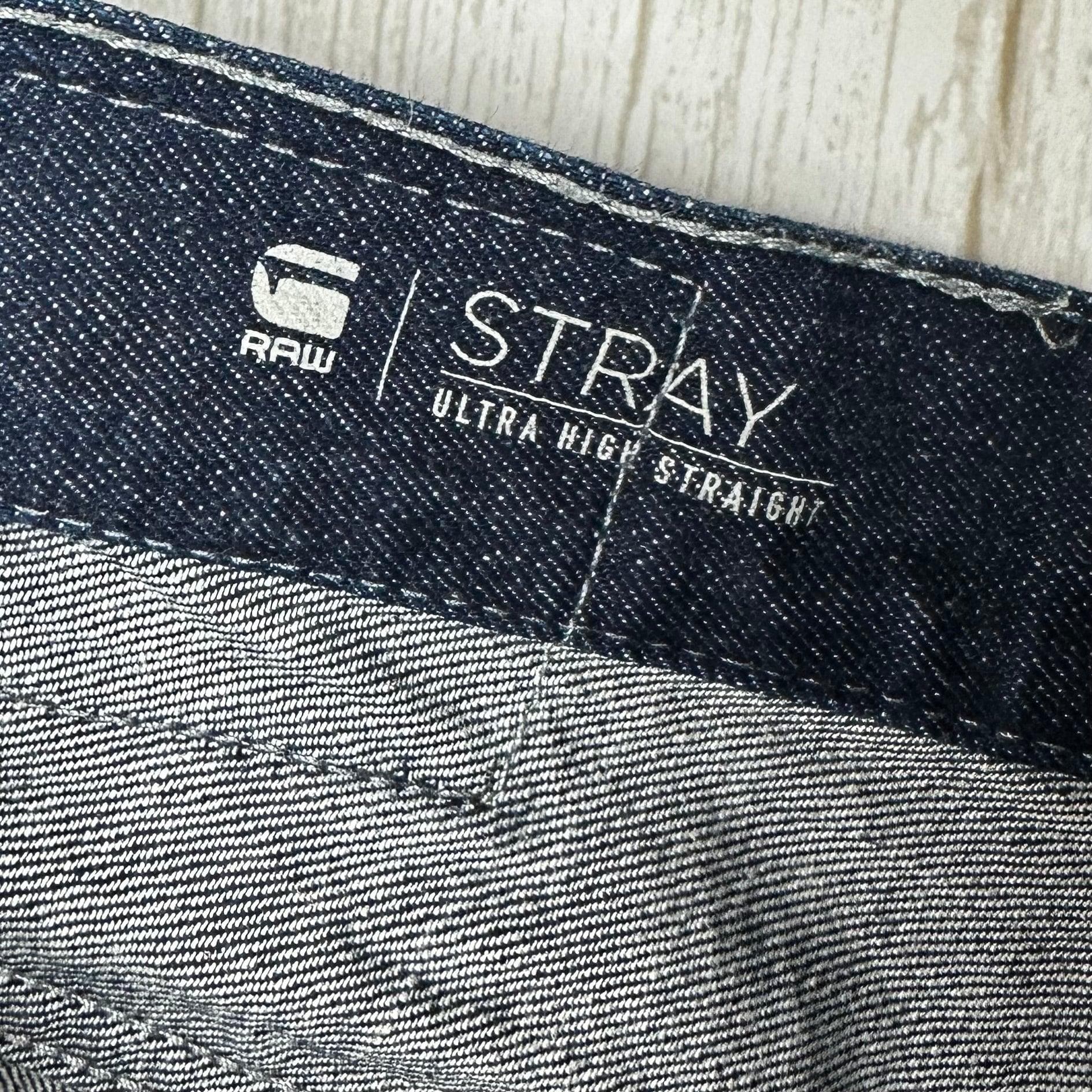 G Star RAW Womens 'Stray' Ultra High Straight Jeans -Suit Size 24 — photo 10 of 11