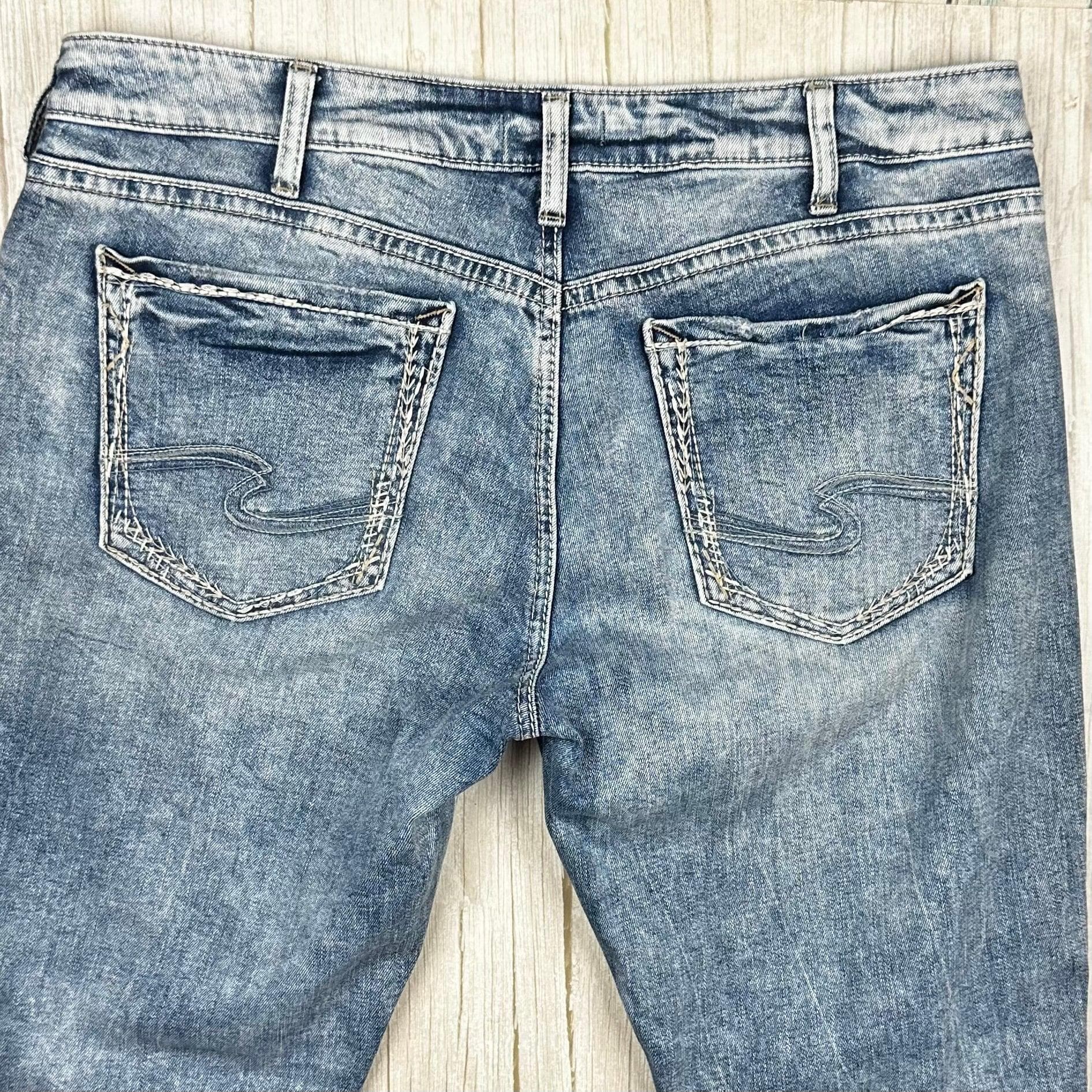 Silver Jeans 'Avery' Skinny Ankle Low Rise Jeans- Size 33 — photo 4 of 8