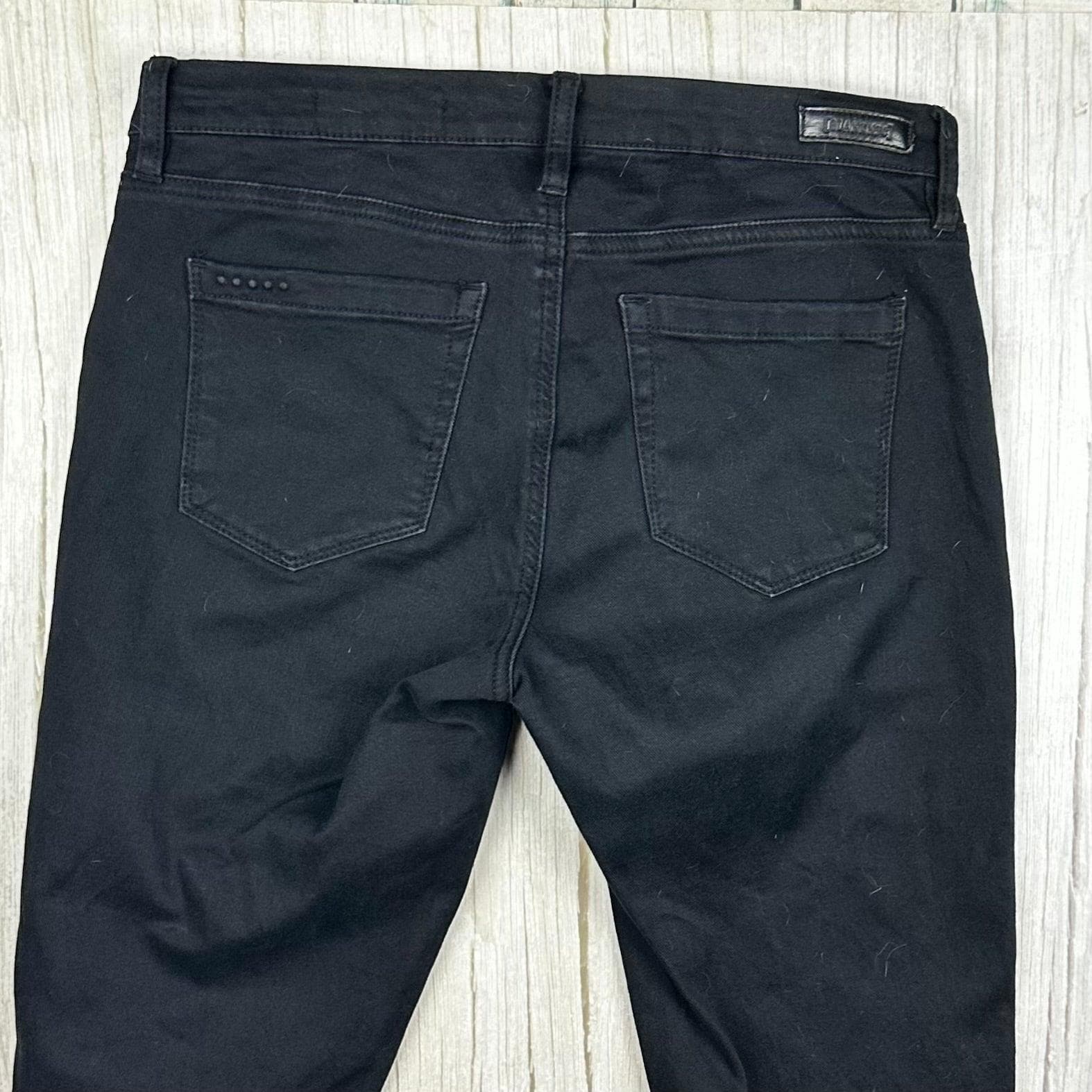 BLANK NYC Black Fringed Hem Skinny Jeans - Size 28 — photo 4 of 9