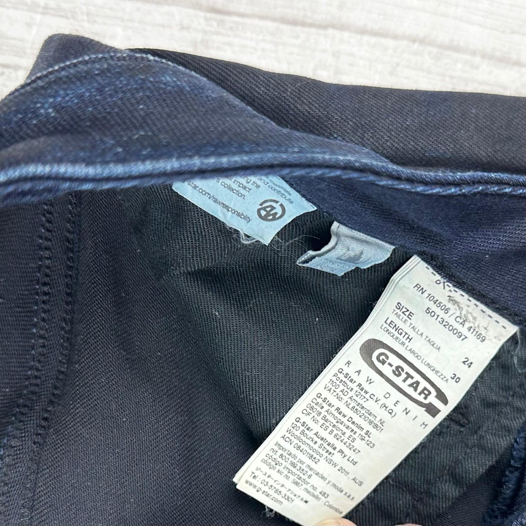G Star Raw Womens '5620 Slim Tapered' Jeans -Size 24/30 — photo 5 of 7