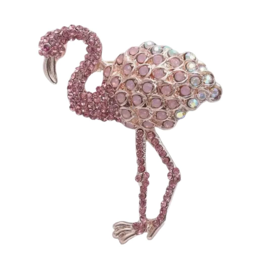 Flamingo Sparkle Brooch — photo 1 of 3