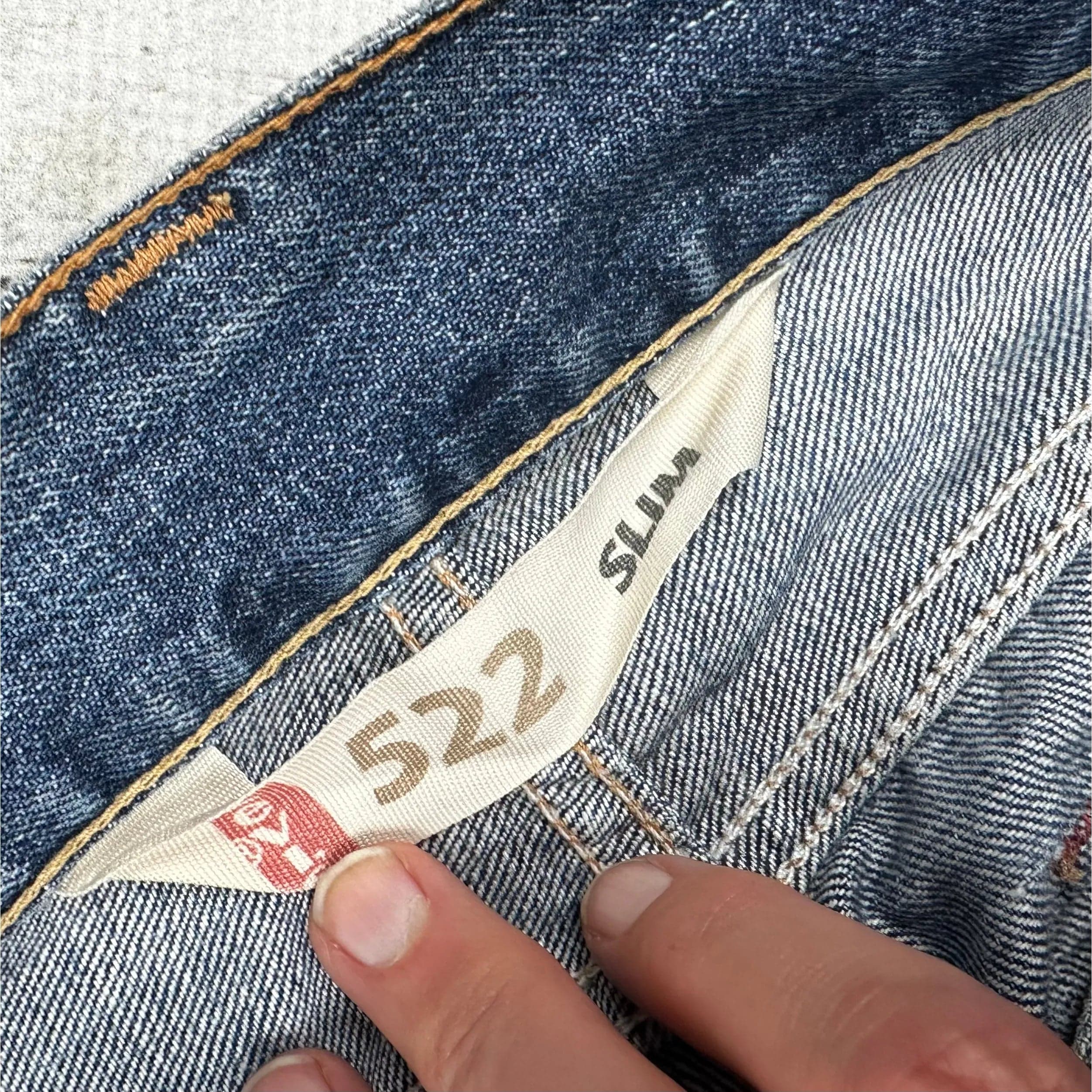 Levis 522 Vintage 90's Denim Jeans - Suit 6-8AU — photo 6 of 7