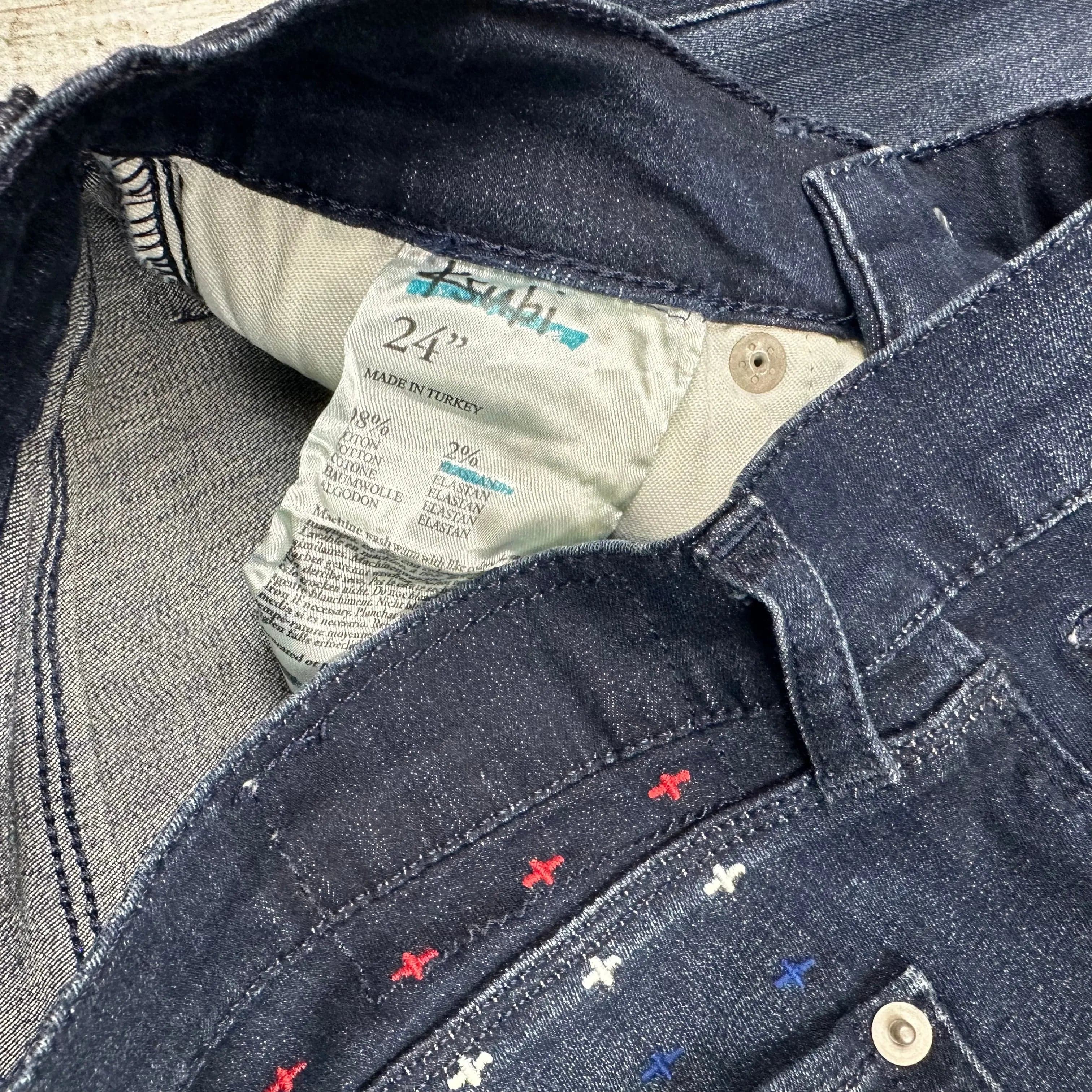 Ksubi 'Skinny Pins' Brenda Wash Jeans- Size 24 — photo 5 of 6