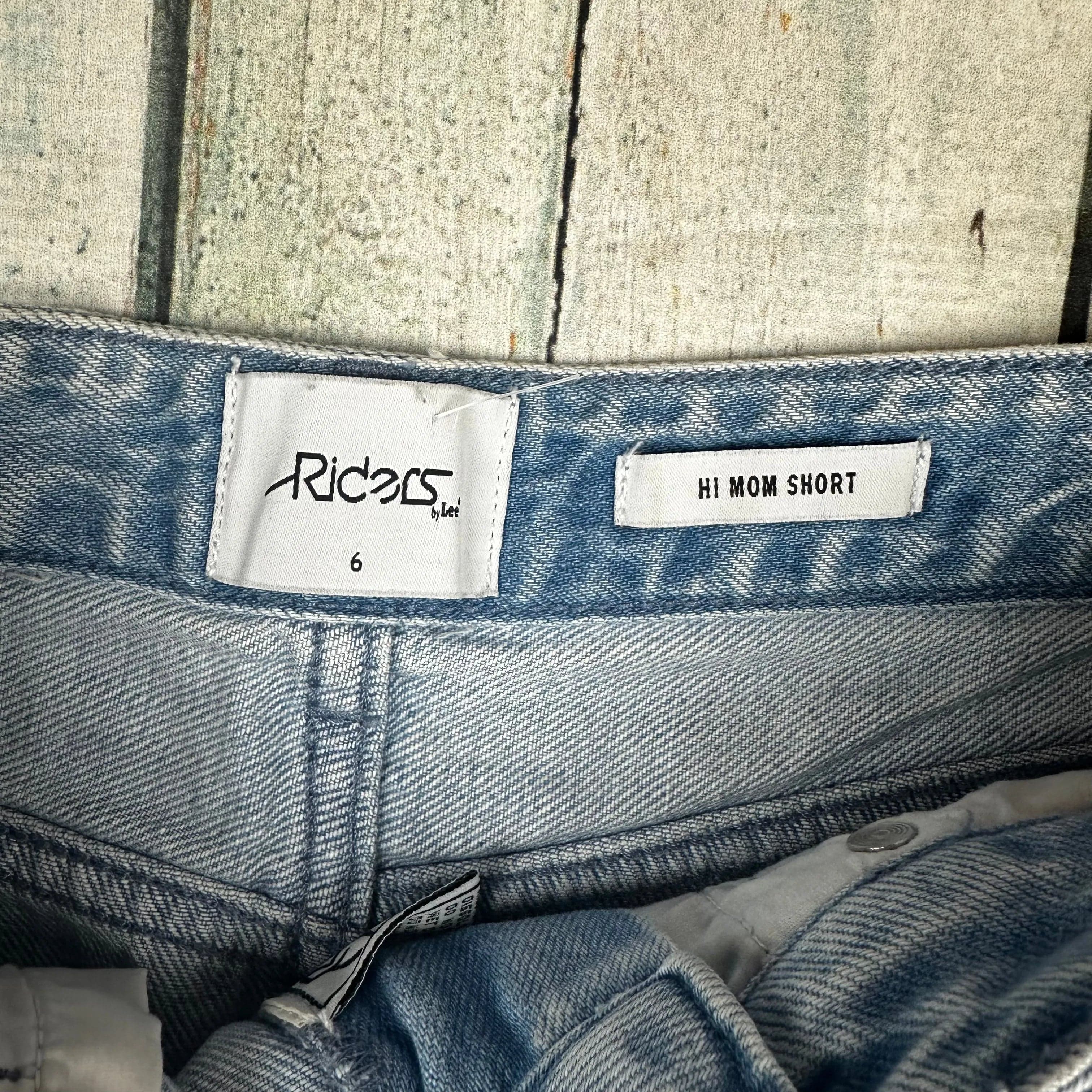 Lee Riders 'Hi Mom Shorts' Denim Shorts - Size 6 — photo 3 of 4