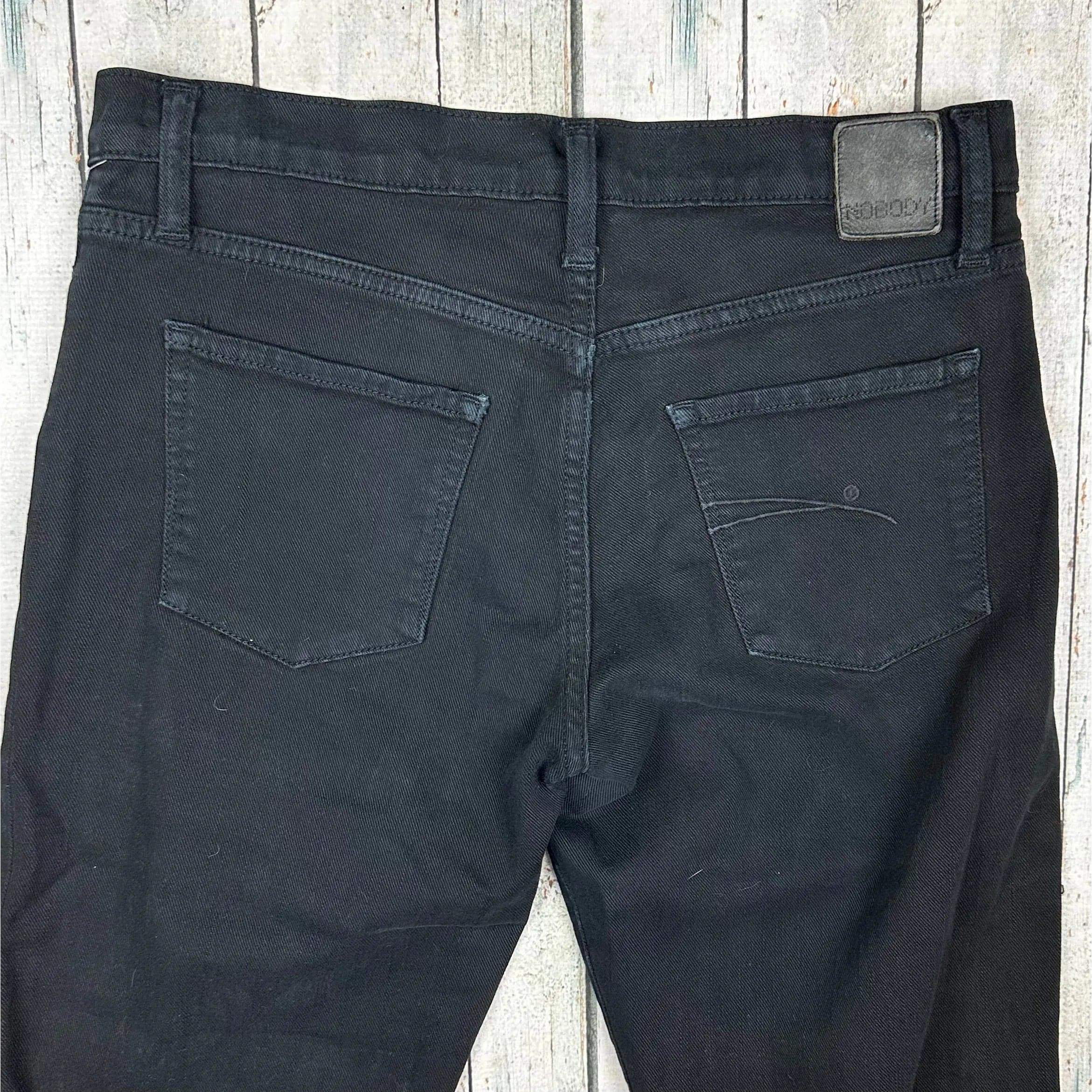 NOBODY 'Mod Straight' Dark Wash Jeans- Size 28 — photo 3 of 6
