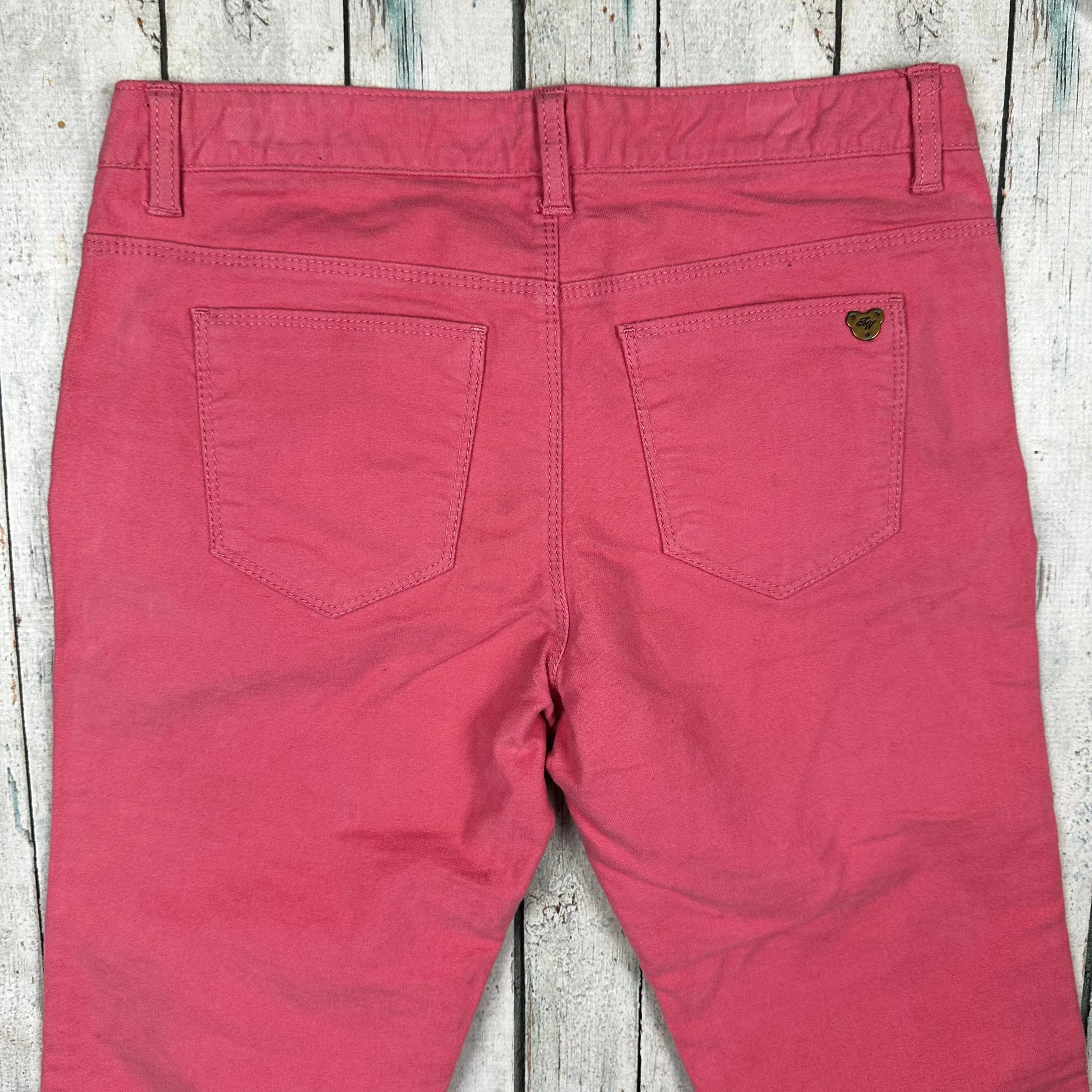 Teenie Weenie Junior Girls Embroidered Bear Jeans - Size 12 — photo 4 of 6