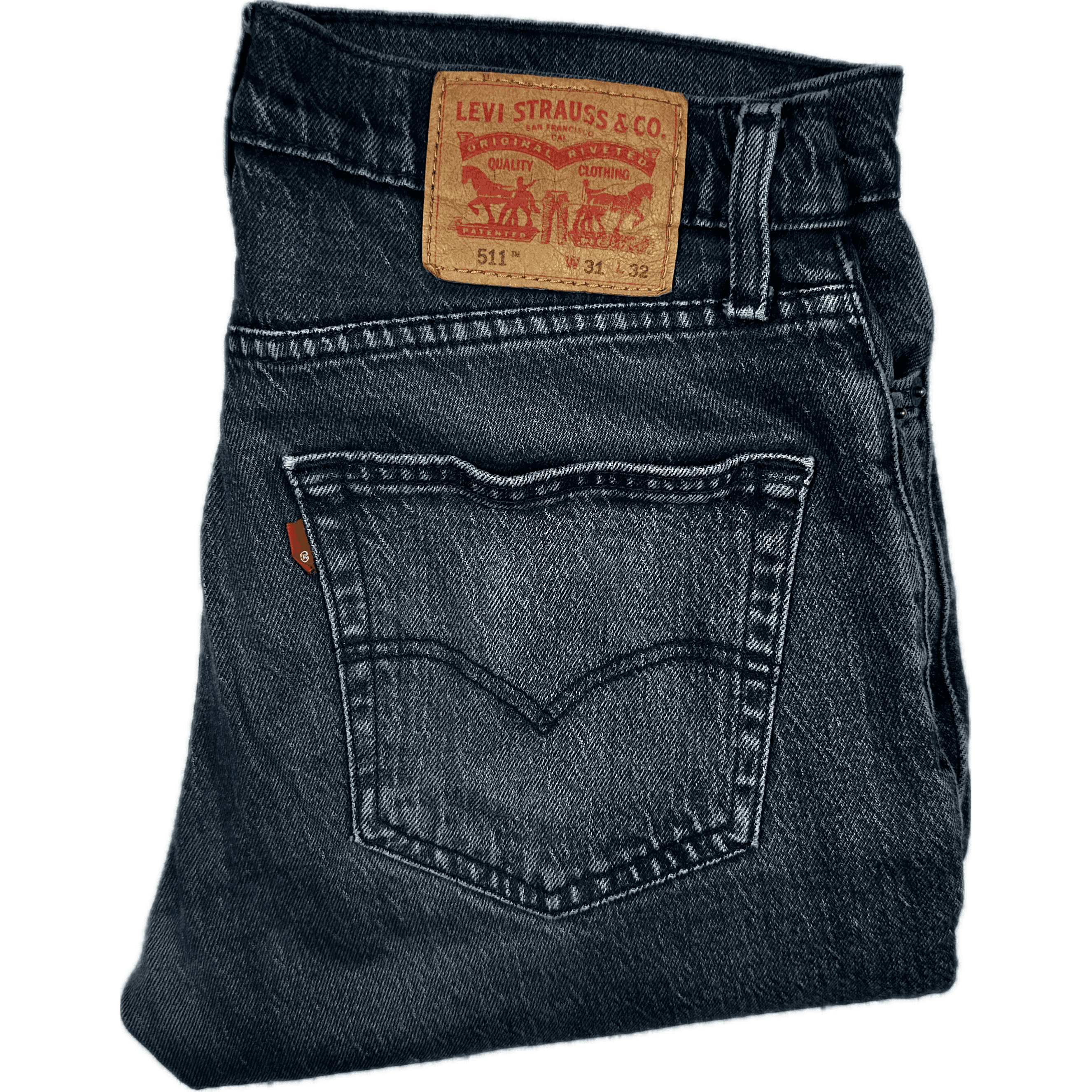 Levis Slim Straight 511 Denim Jeans - Size 31S — photo 2 of 5