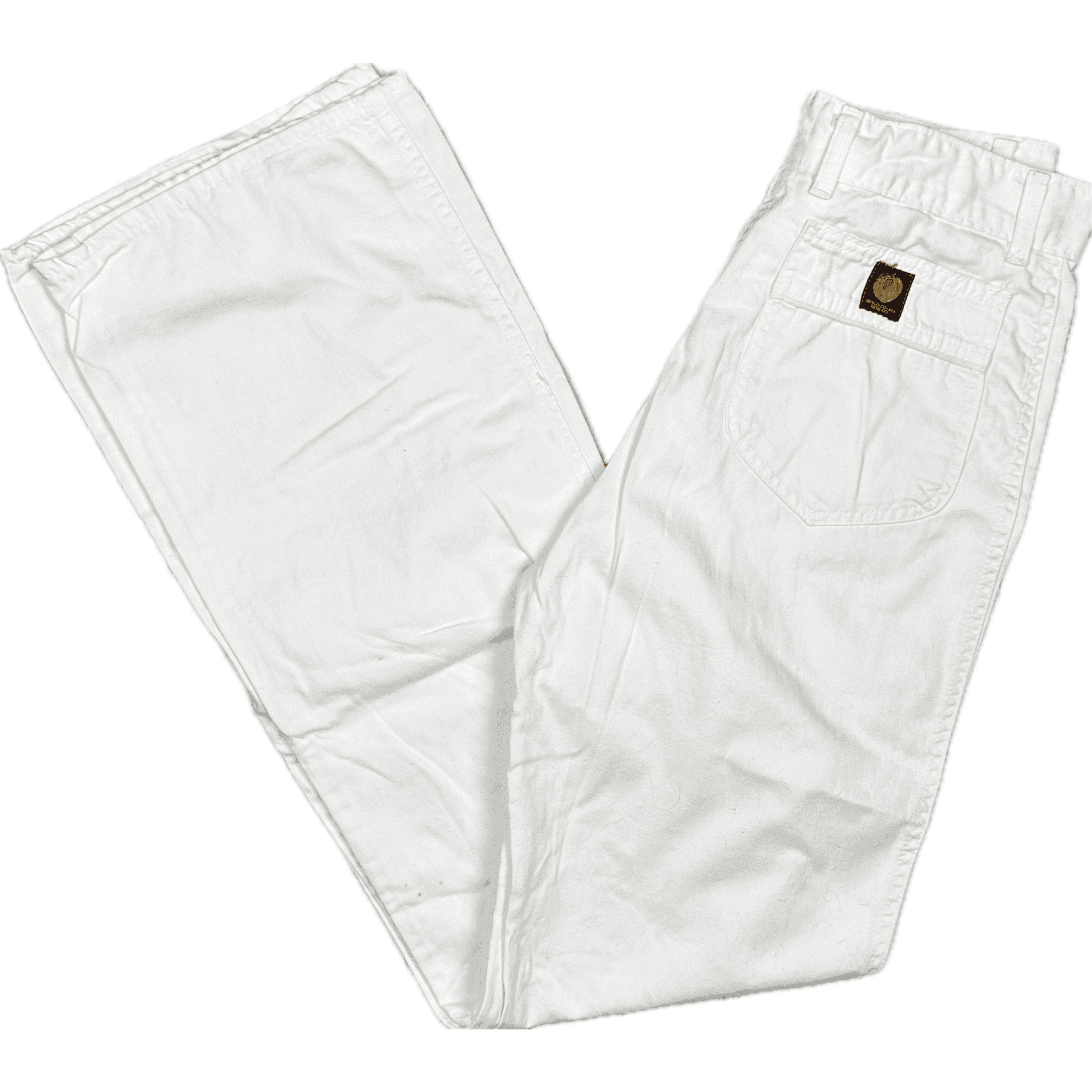 1970's AMCO Peaches Vintage Rare Australian Made White Jeans — photo 1 of 7