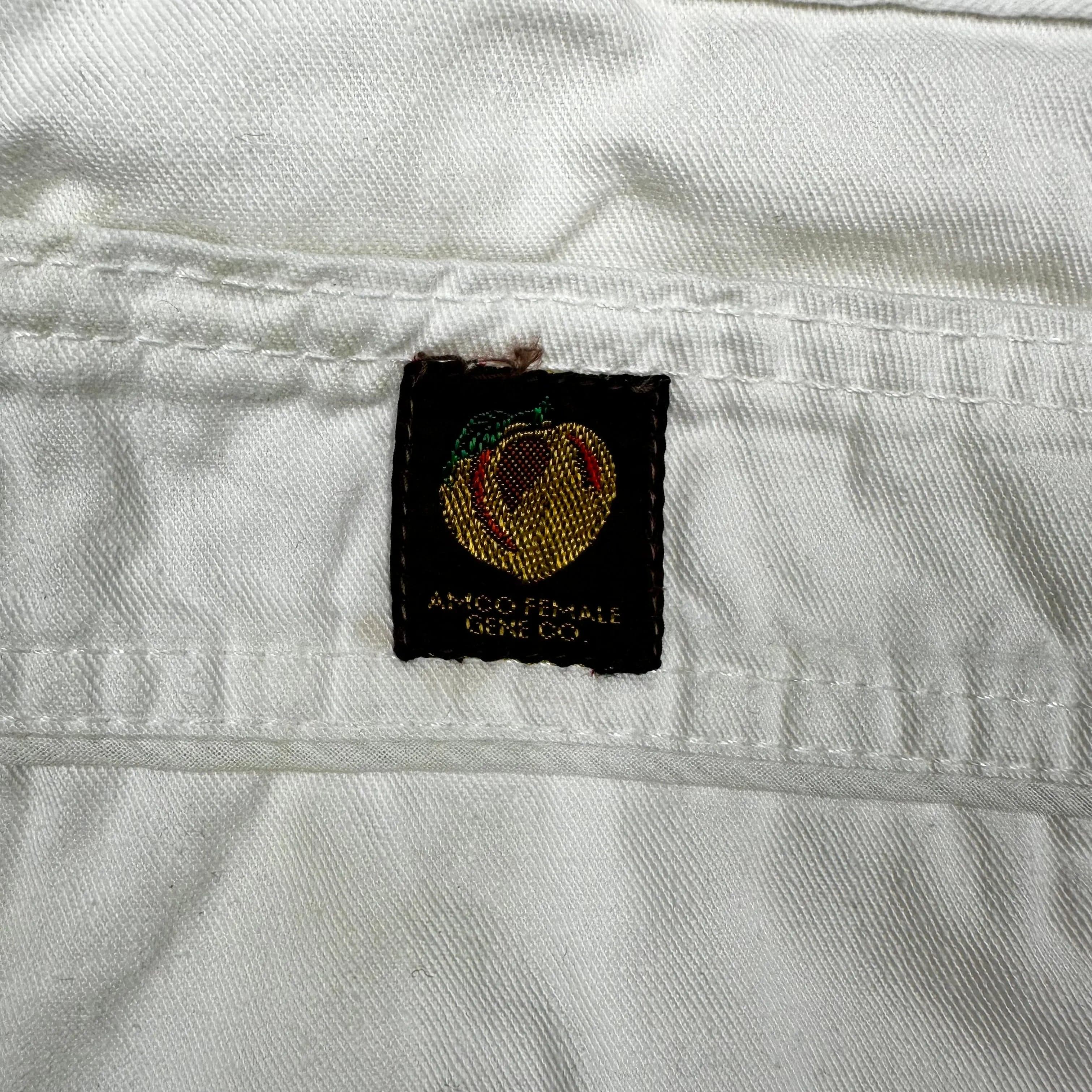 1970's AMCO Peaches Vintage Rare Australian Made White Jeans — photo 3 of 7
