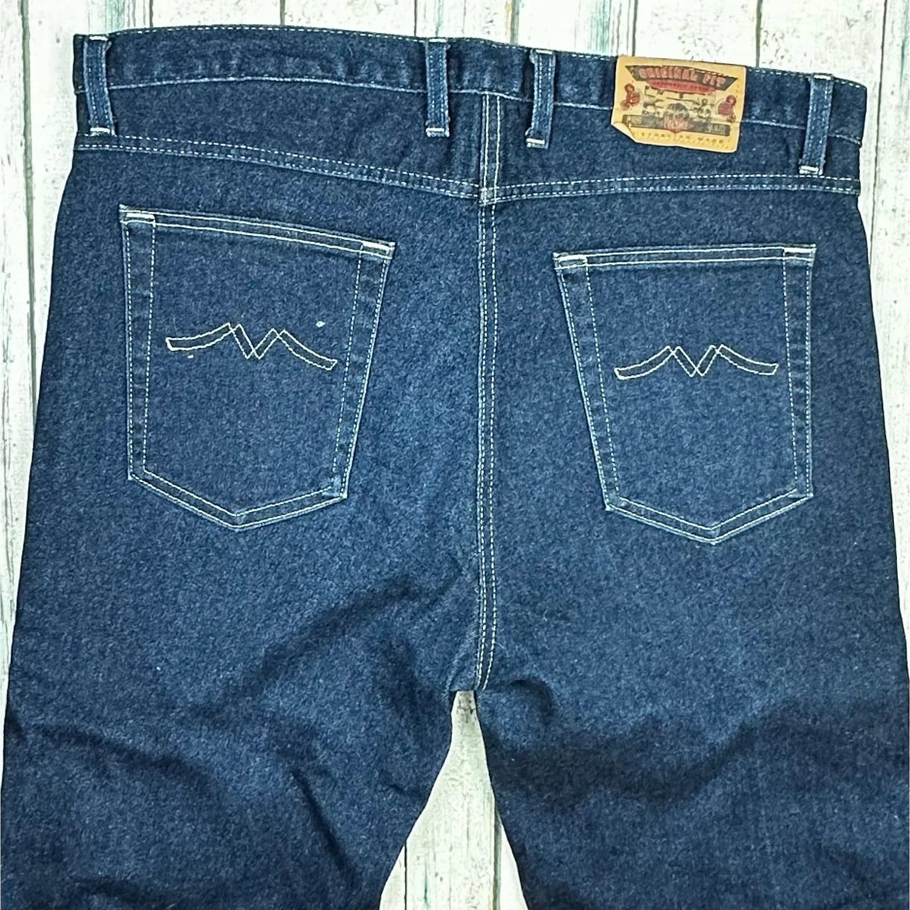 Authentic Jeans Mens Stretchies 1980's Aussie Made Jeans -Size 38 — photo 3 of 7