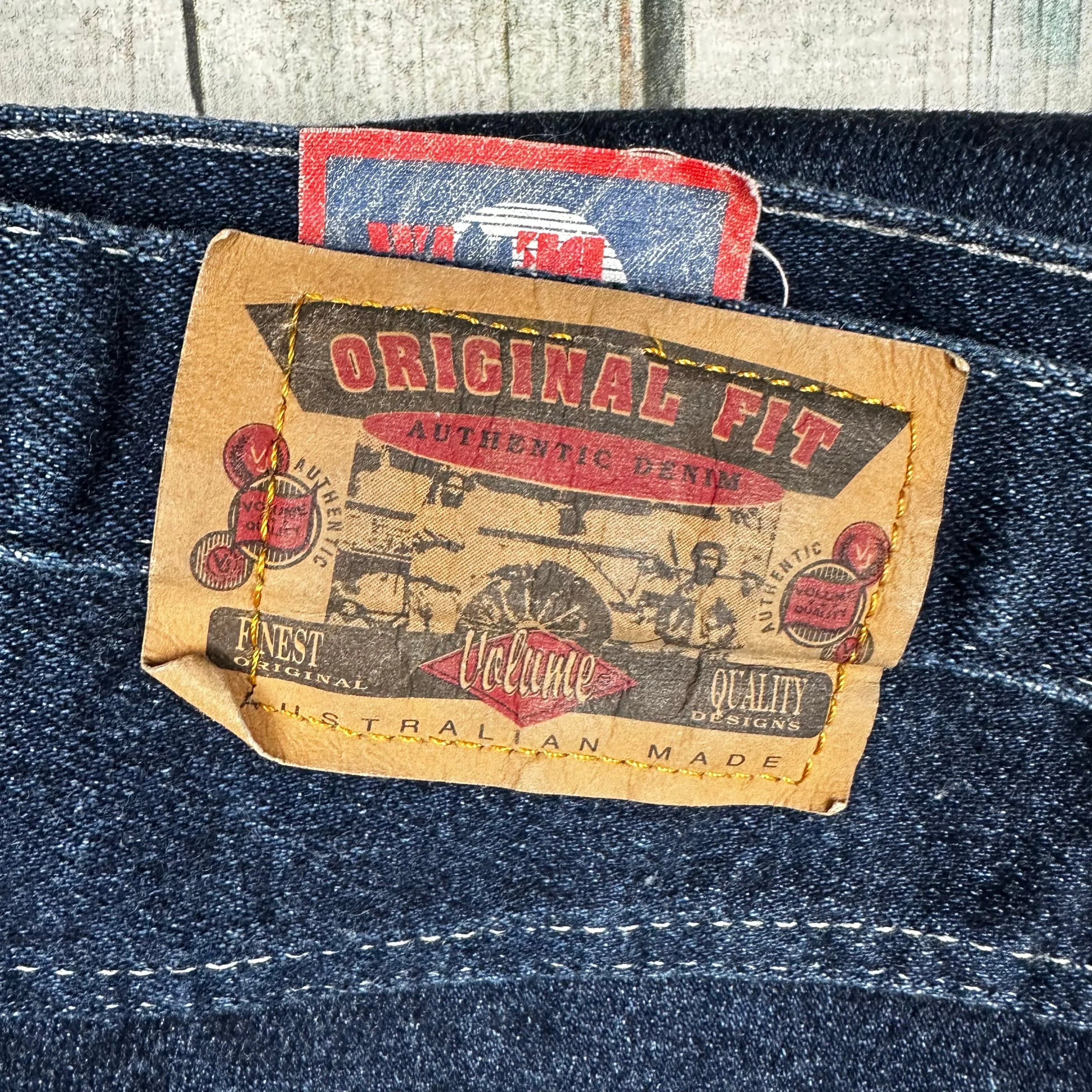 Authentic Jeans Mens Stretchies 1980's Aussie Made Jeans -Size 38 — photo 5 of 7