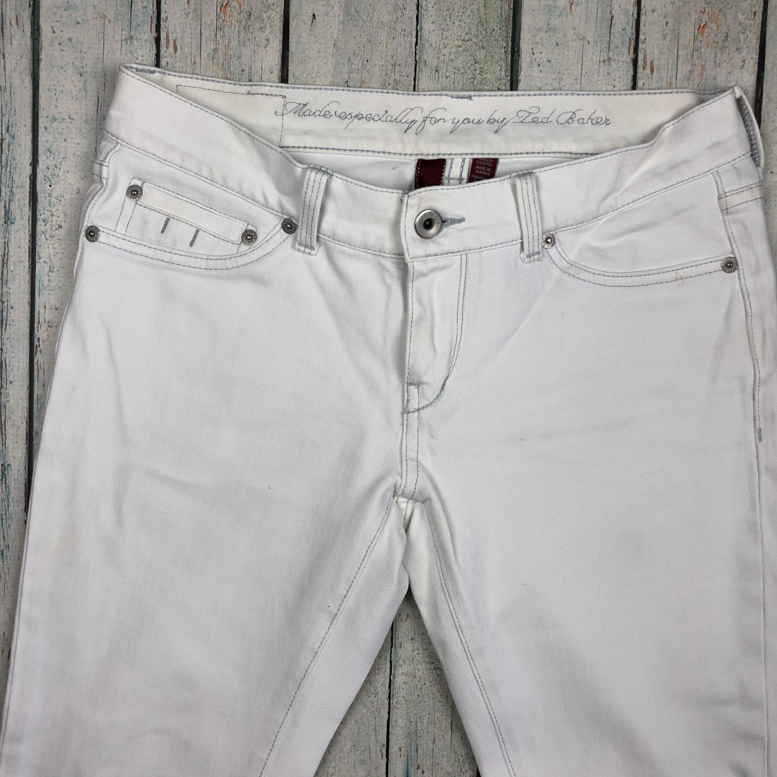 Ted Baker Ladies 'We'll keep you riveted' Ankle Grazer Jeans- Size 8 — photo 3 of 6