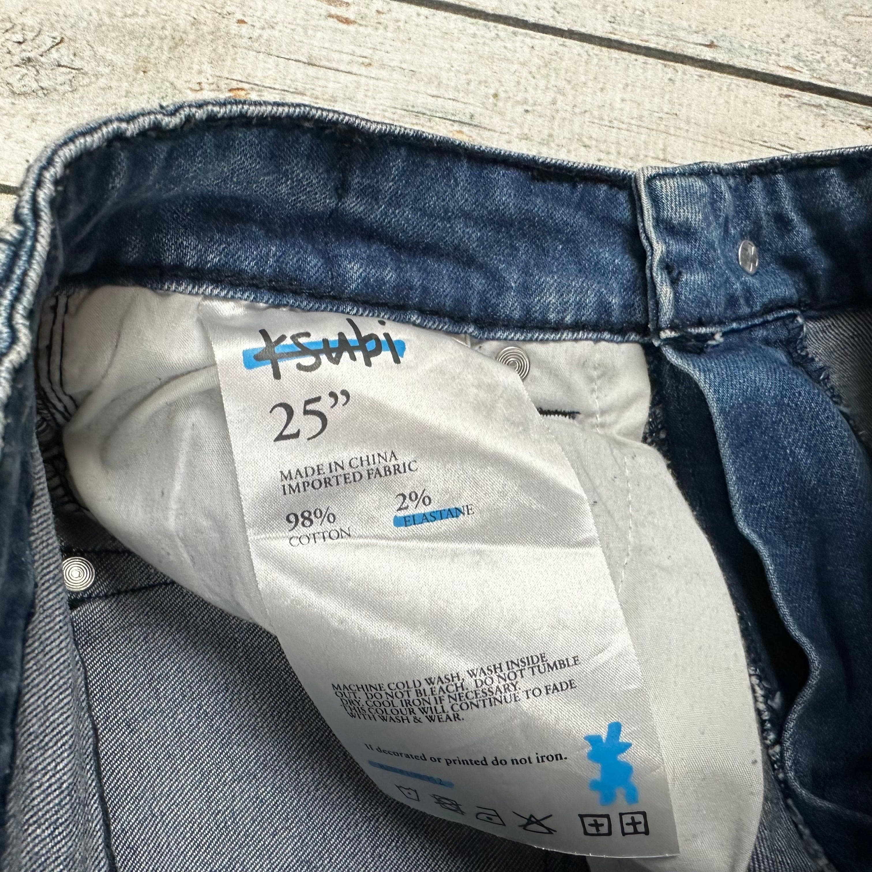 Ksubi 'Spray On' Patch Repair Wash Jeans- Size 25 — photo 5 of 6