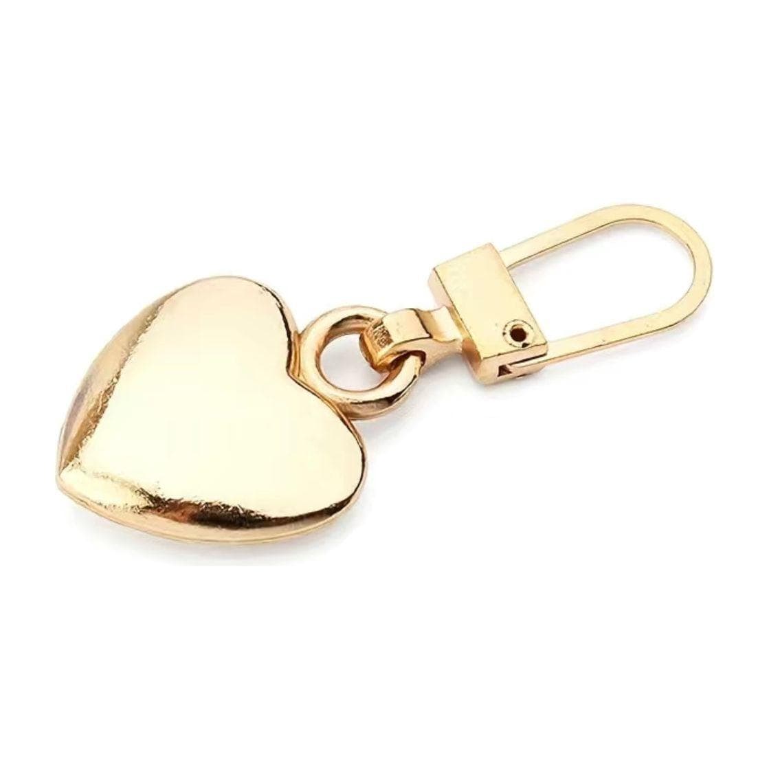 Gold Heart Clip on Zipper Pull Replacement Repair Kit — photo 1 of 4