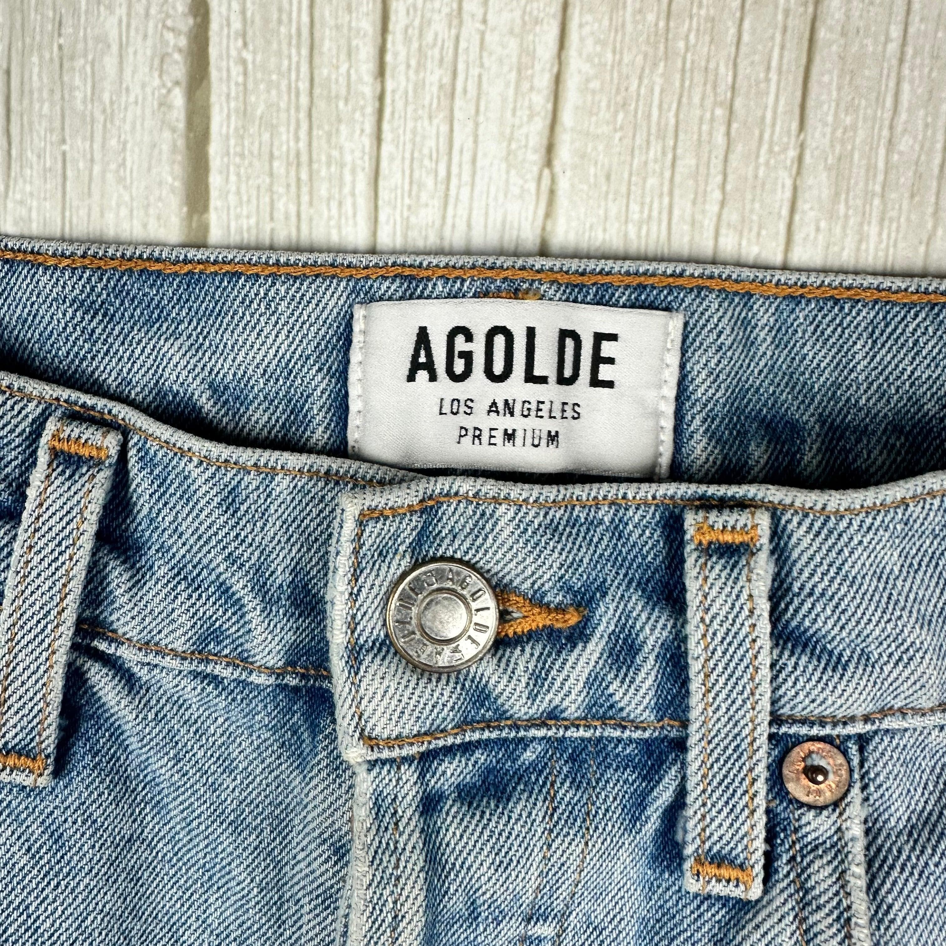 AGOLDE Button Fly Denim Jeans Skirt - Size 25 — photo 3 of 6