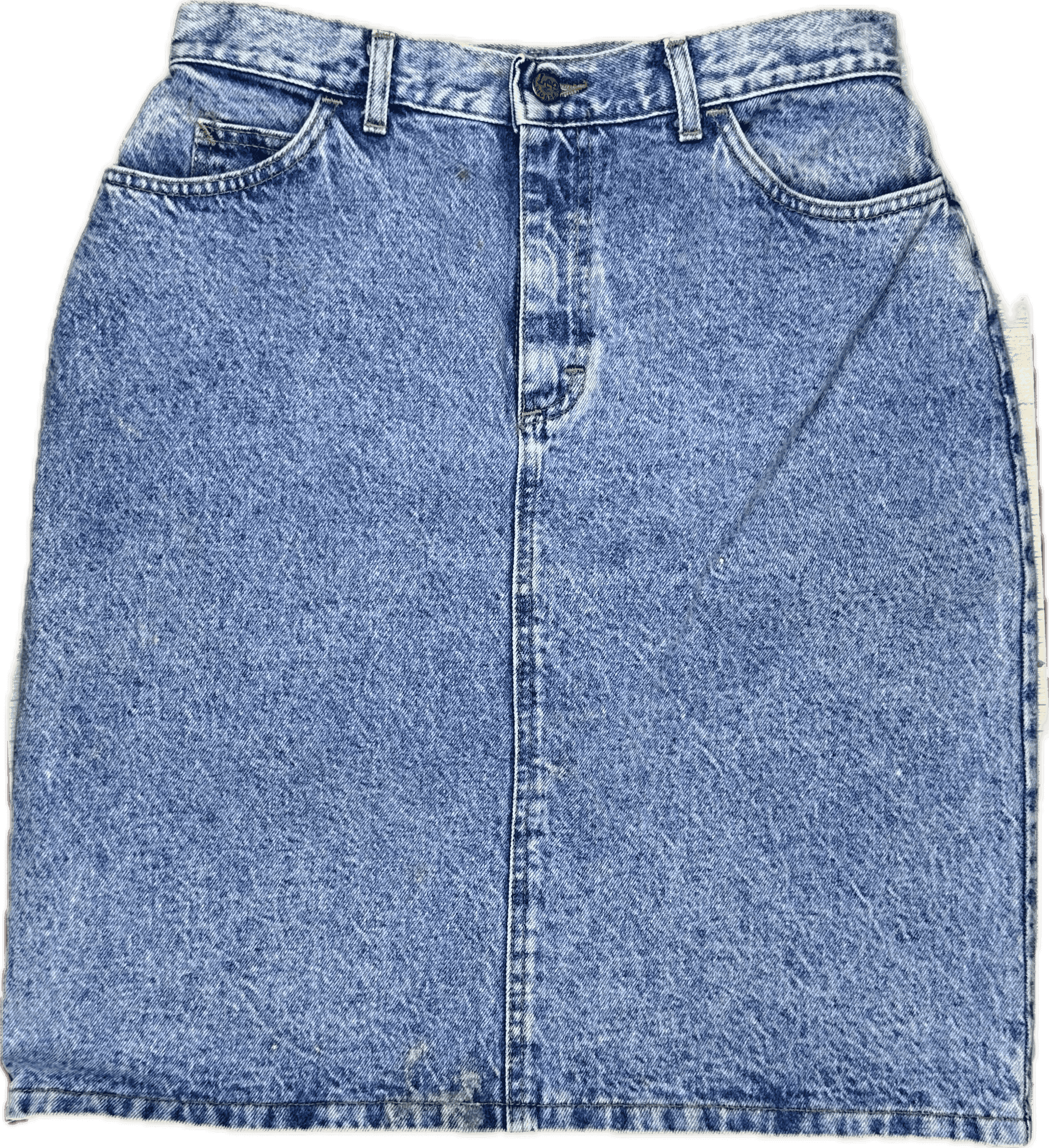 Lee Jeans Vintage 1980's Denim Skirt - Size 12/13 — photo 2 of 5