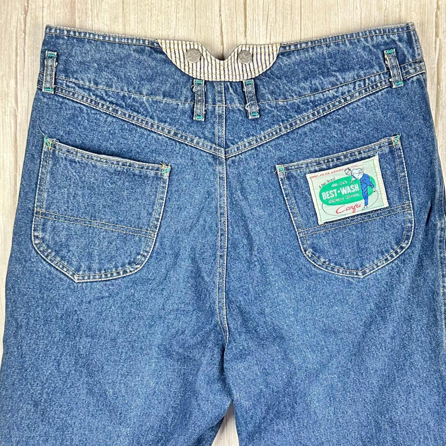 Corfu 1980's Vintage Aussie Made Baggy Jeans- Size 14 — photo 3 of 8