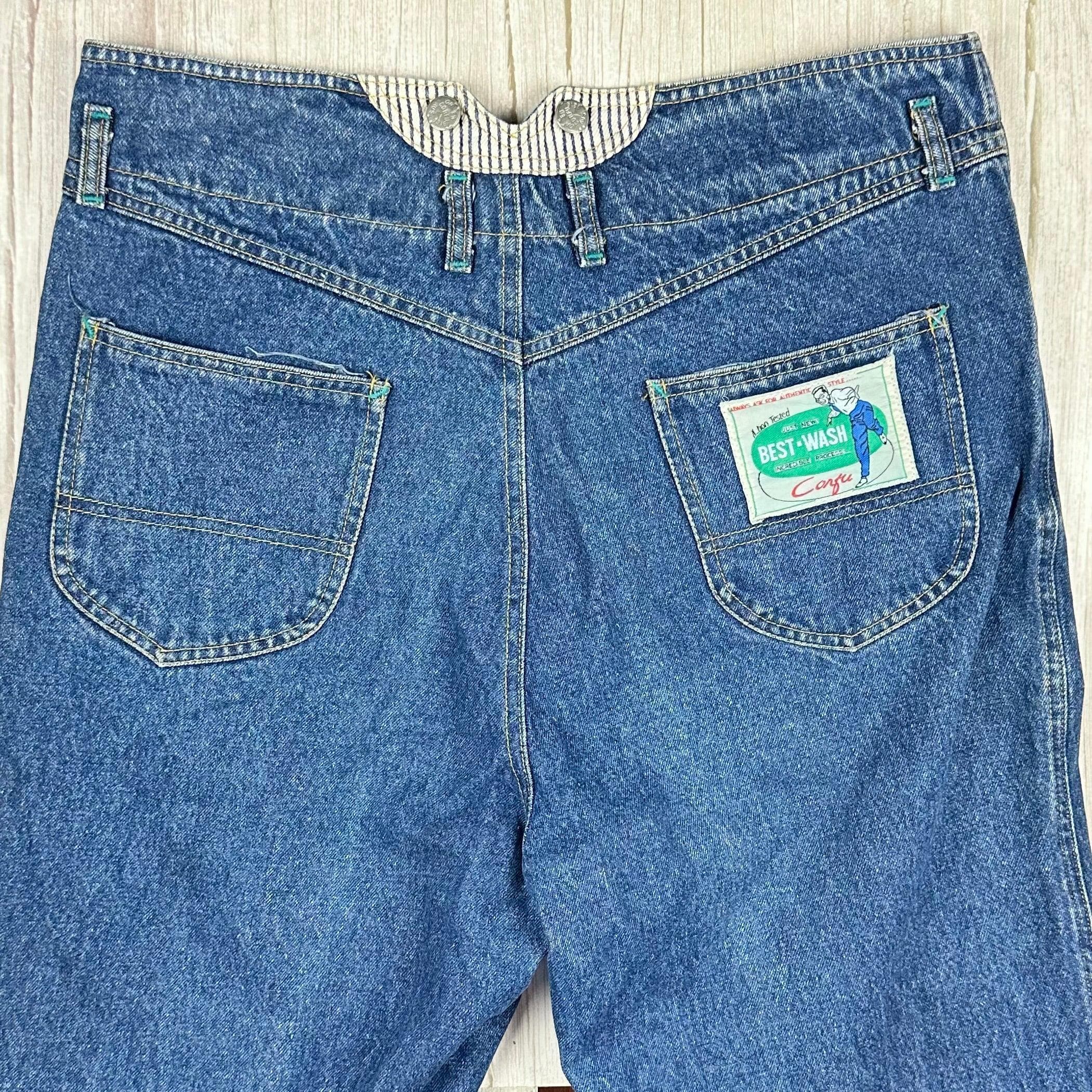 Corfu 1980's Vintage Aussie Made Baggy Jeans- Size 14 — photo 5 of 8