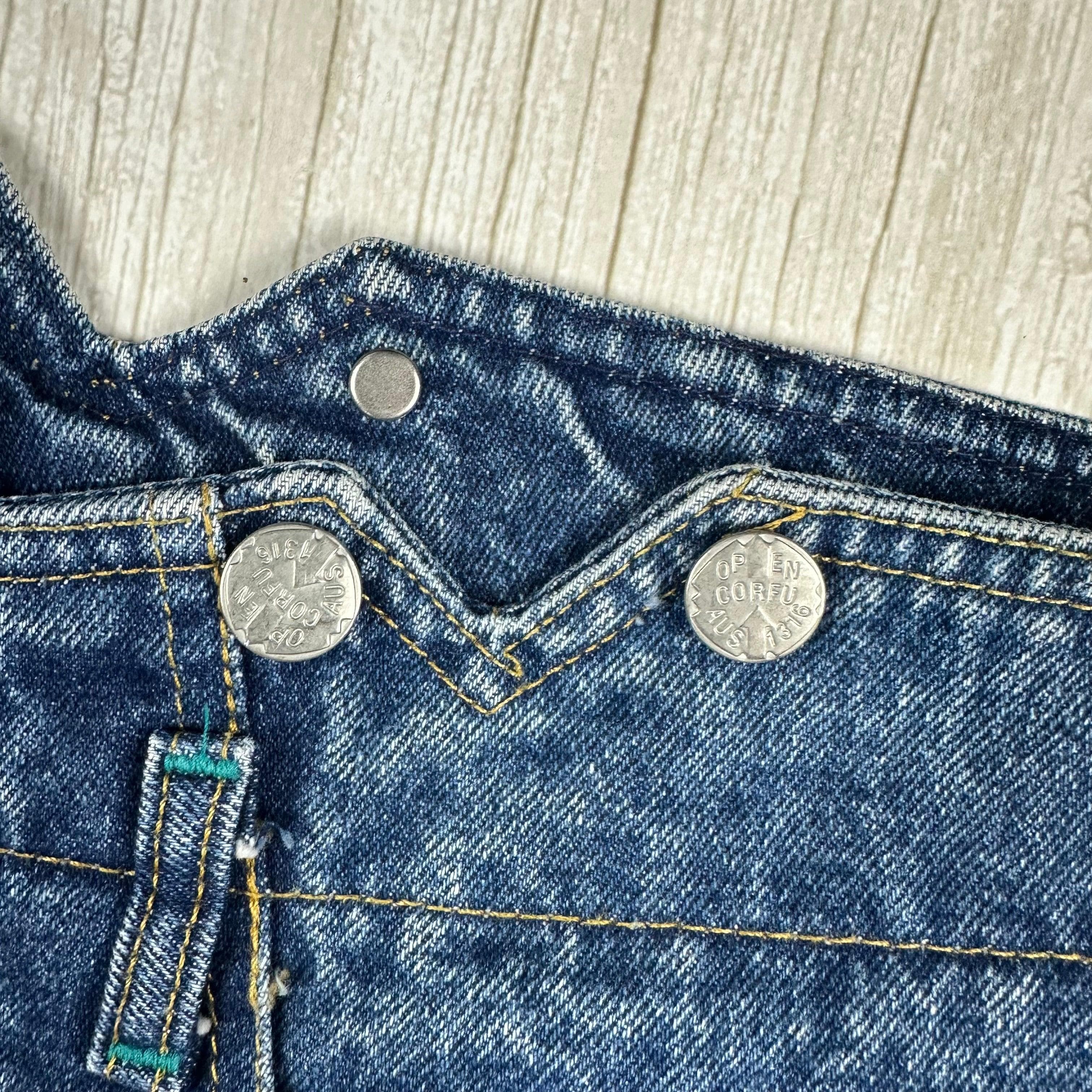 Corfu 1980's Vintage Aussie Made Baggy Jeans- Size 14 — photo 6 of 8
