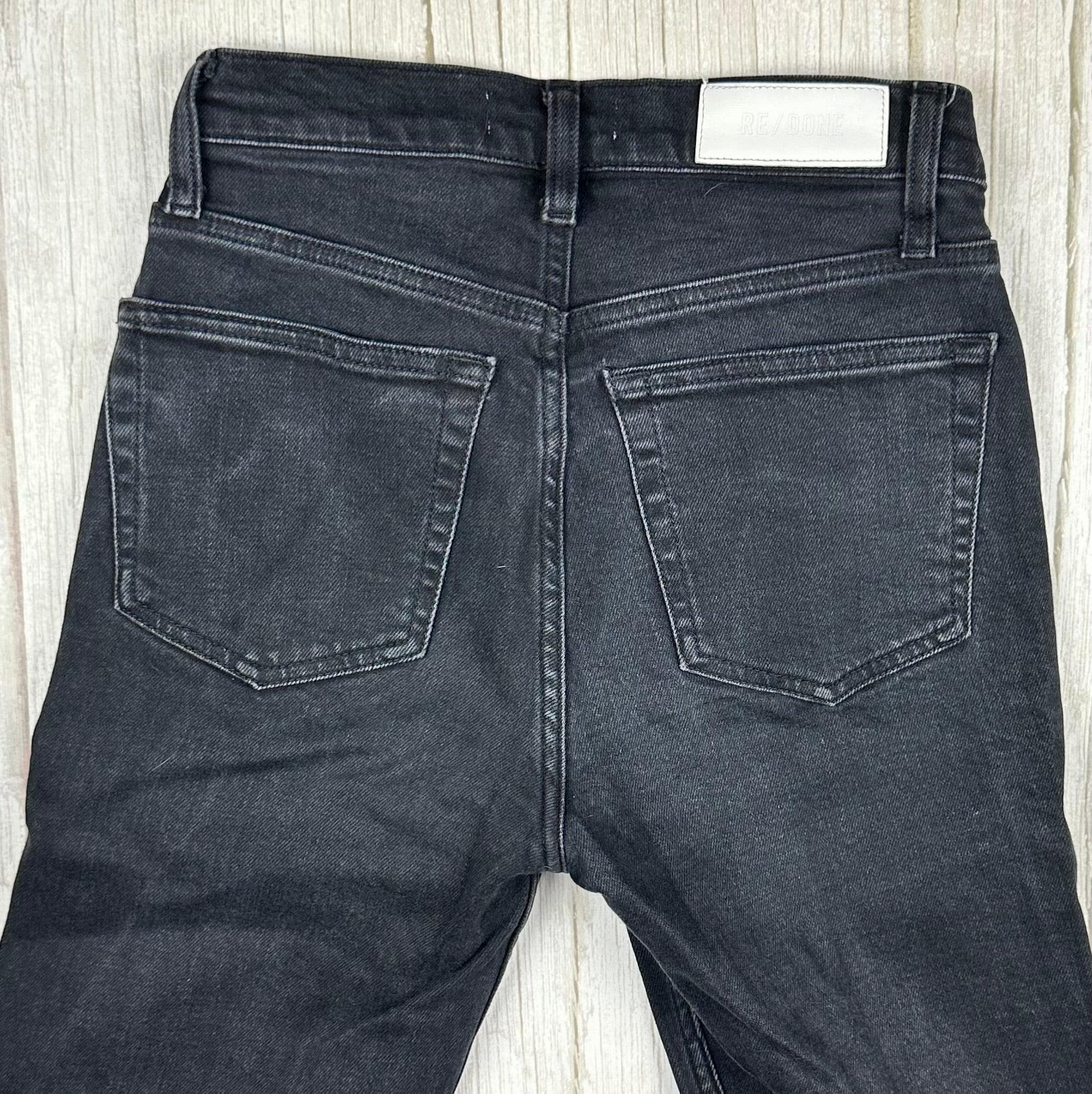 RE/DONE 70s Stovepipe Black Jeans -Size 25 — photo 4 of 10