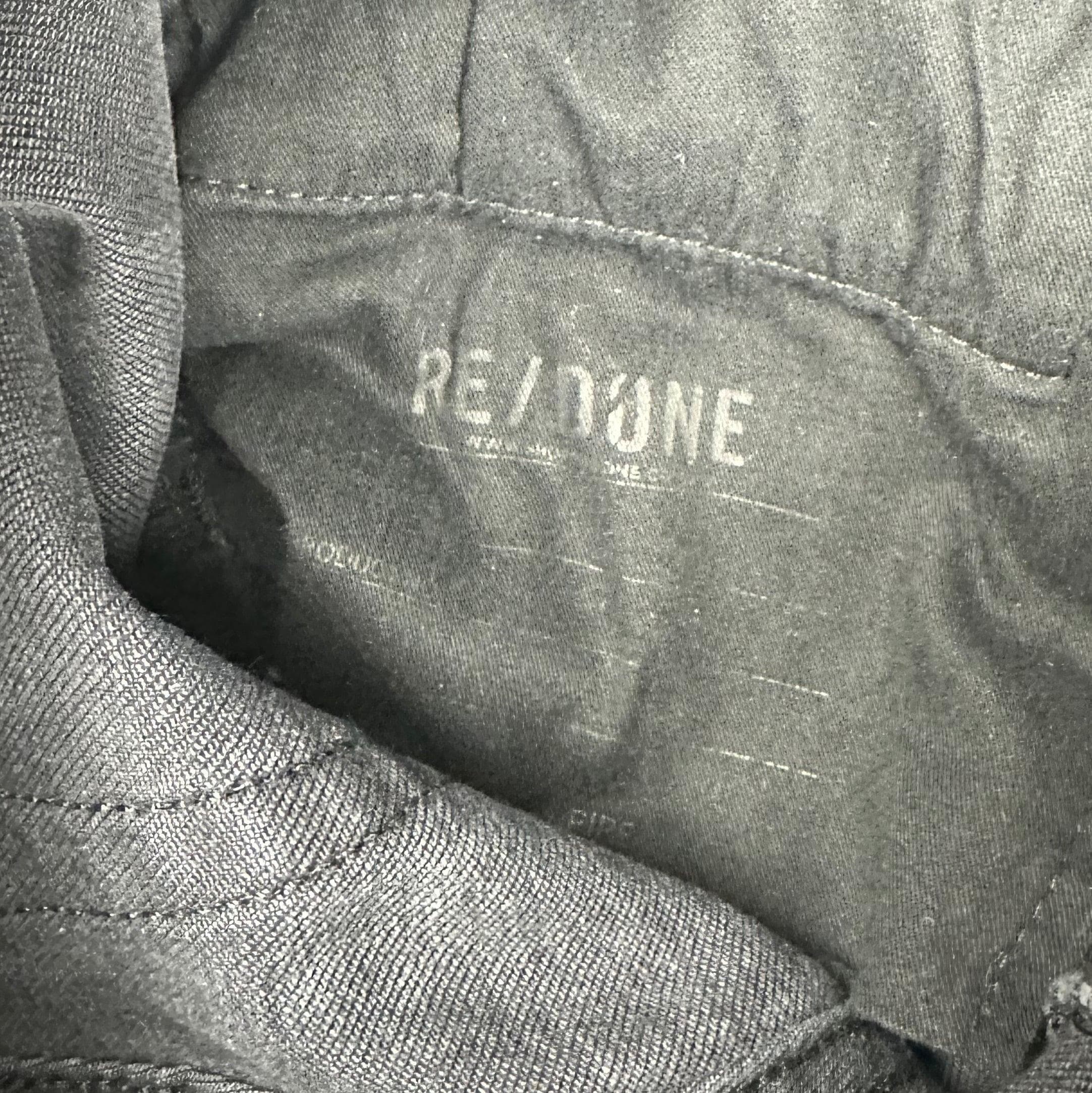 RE/DONE 70s Stovepipe Black Jeans -Size 25 — photo 9 of 10