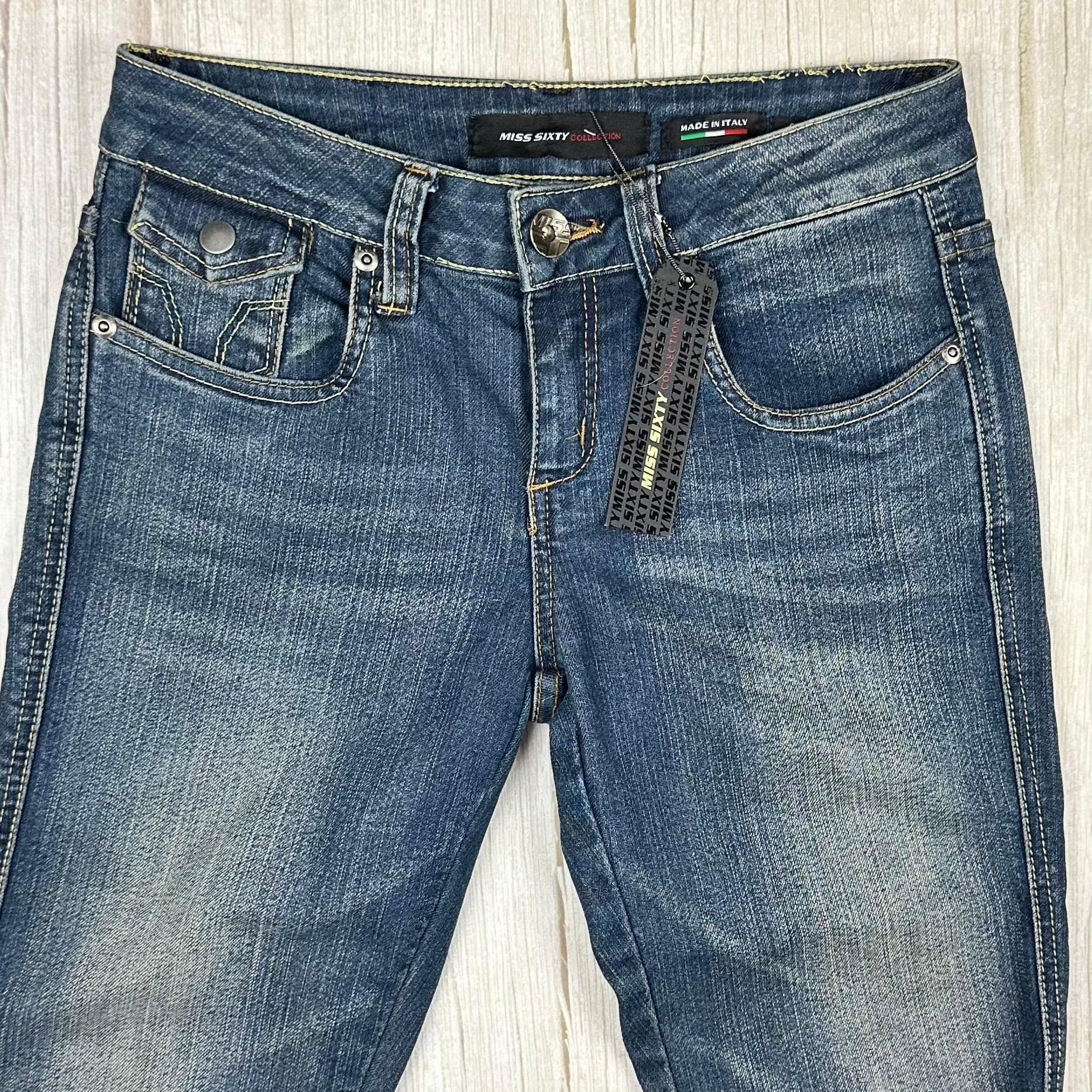 NWT - Miss Sixty 'Radio' Low Rise Slim Straight Jeans -Size 28 — photo 5 of 6