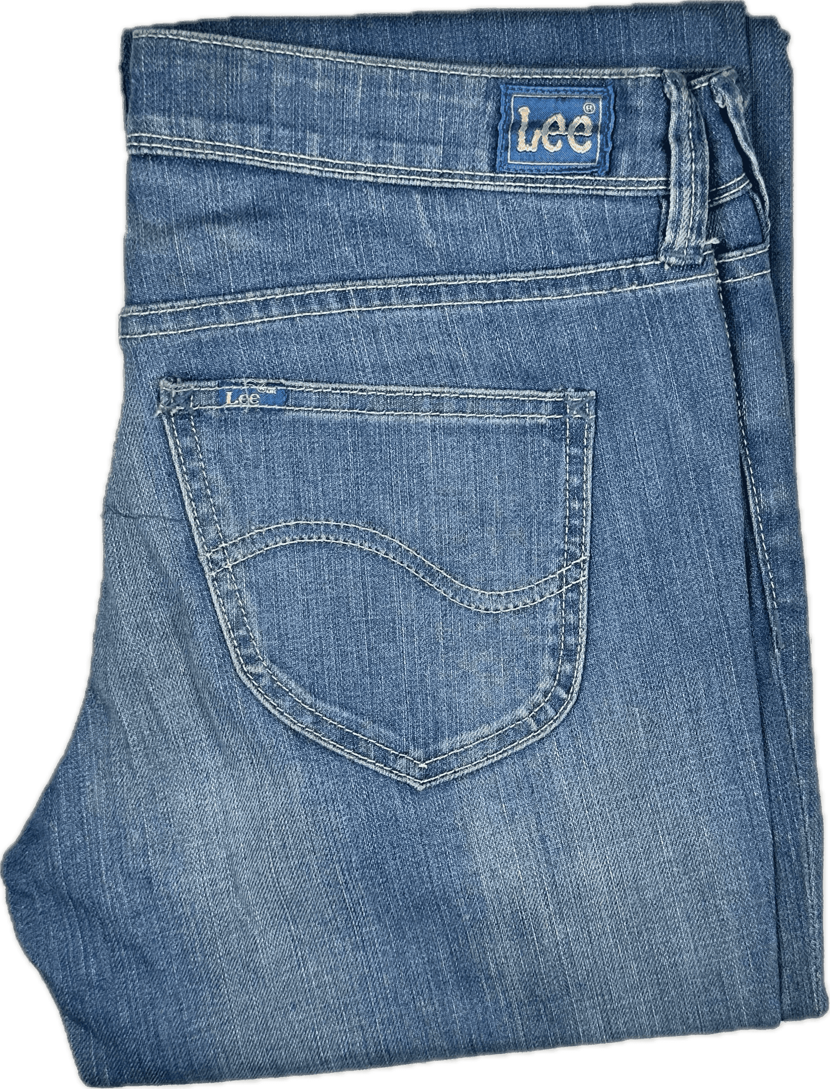 Lee Ladies 'Lo Ryder Flare' Jeans- Size 13 — photo 2 of 6