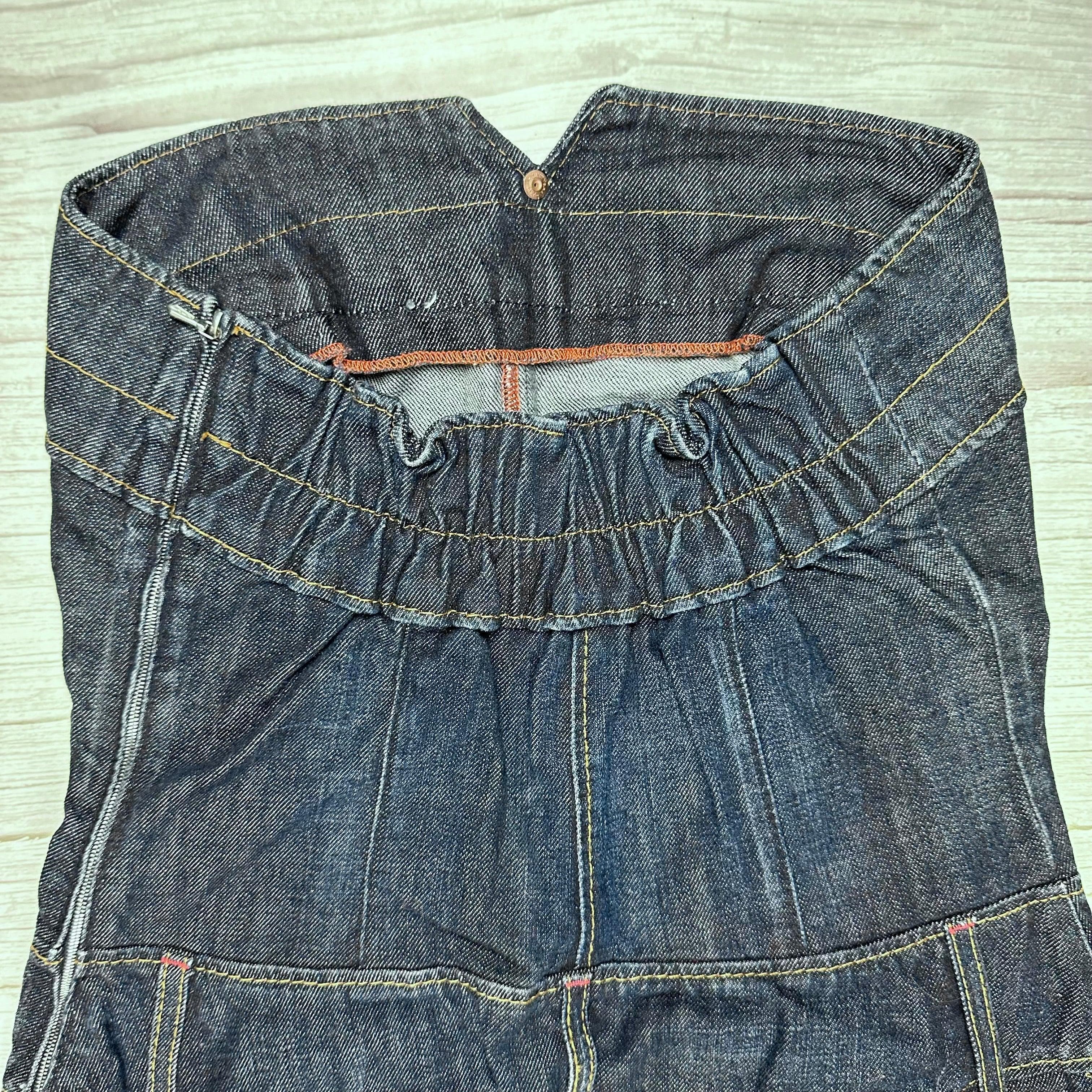 NEW- Miss Sixty Denim Corset Dress Size - L — photo 5 of 6