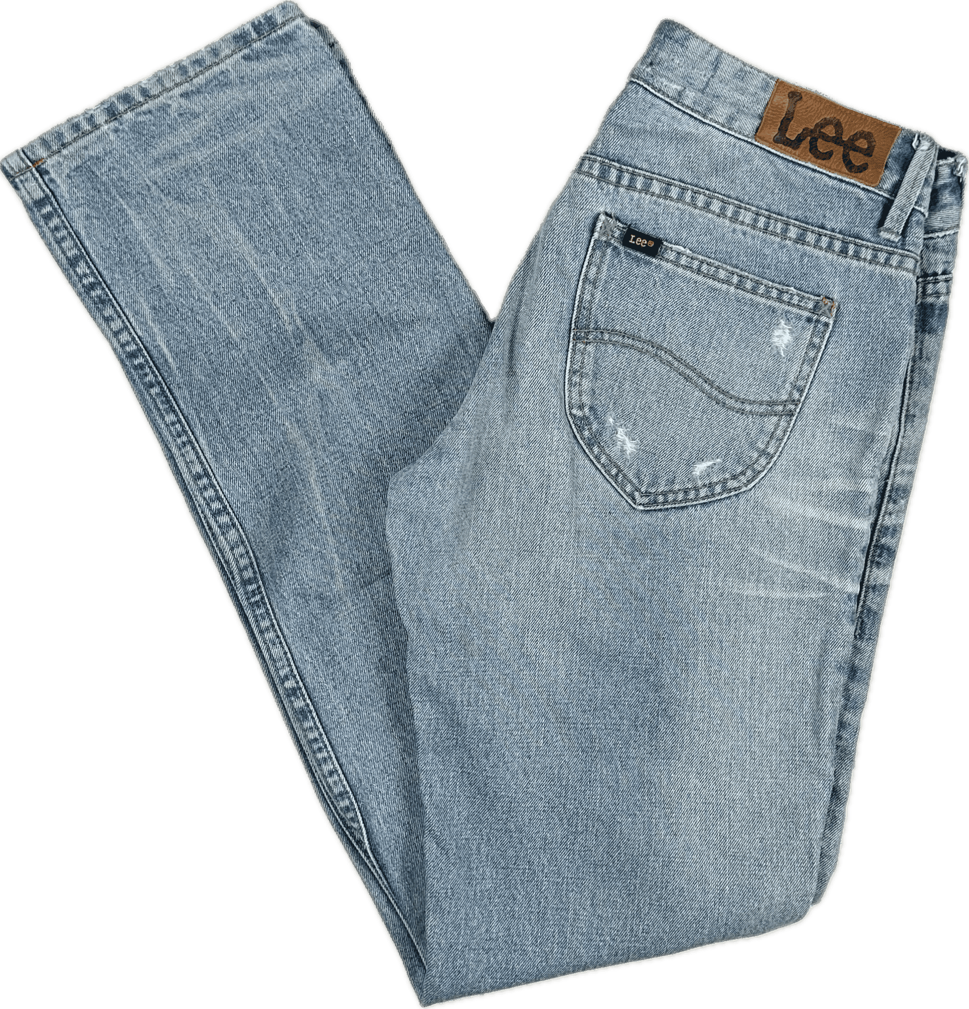 Lee Jeans Light Wash ' Straight L2 ' Jeans- Size 10 — photo 1 of 7