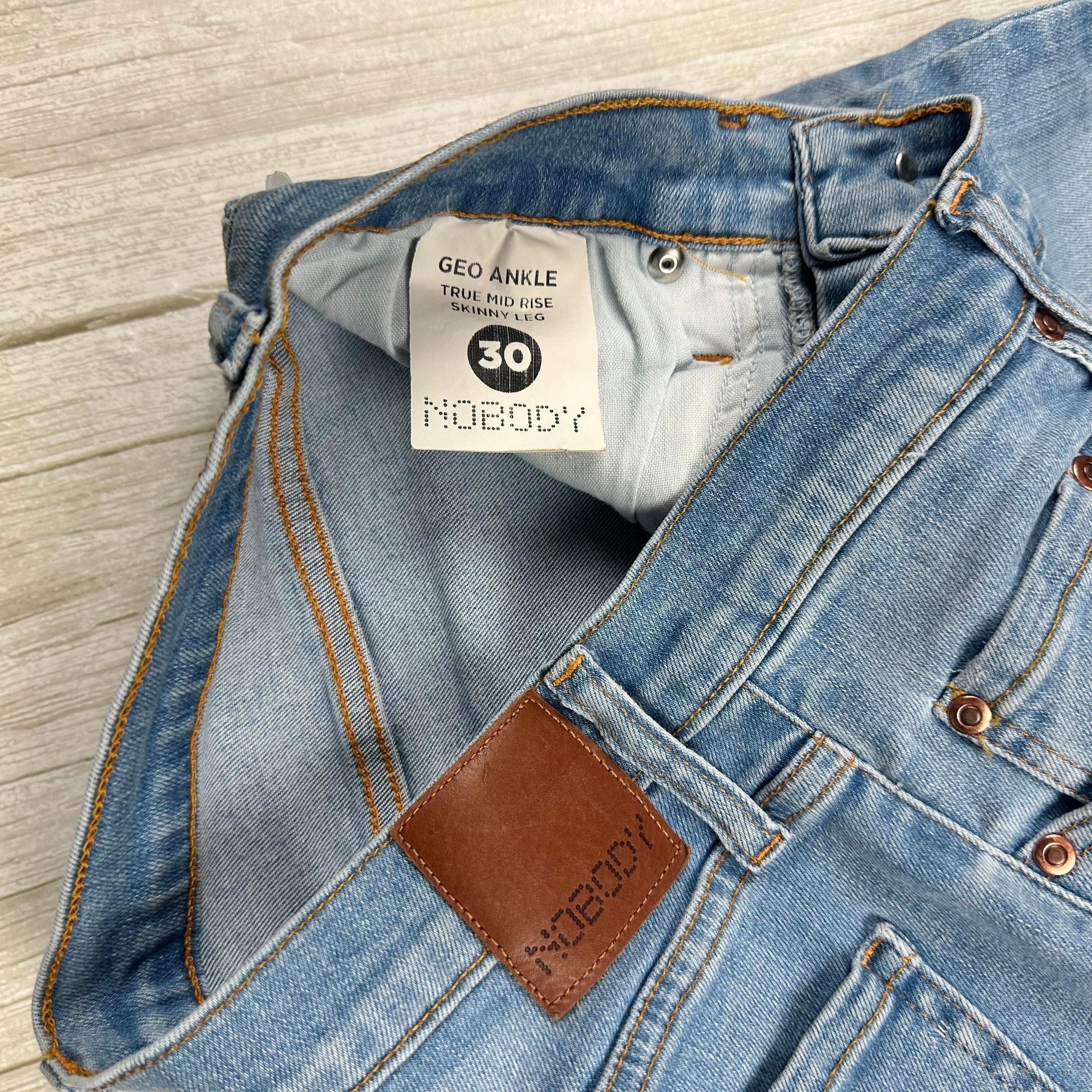 NOBODY 'Geo Ankle' Mid Rise Skinny Leg Jeans- Size 30 — photo 7 of 8