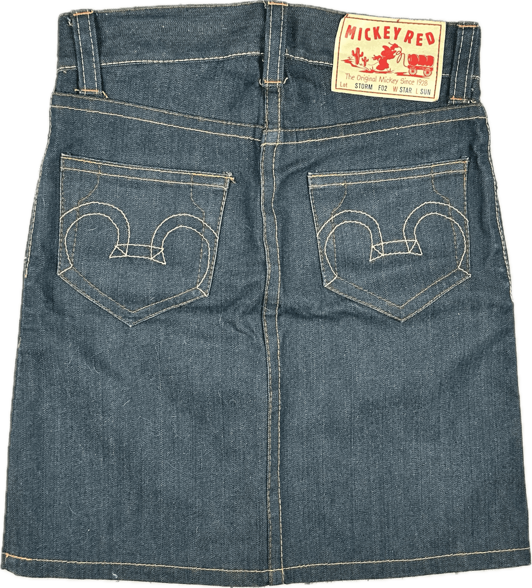 Vintage 90's It's Mickey & Co Disney Denim Skirt - Suit Size 10 — photo 1 of 6