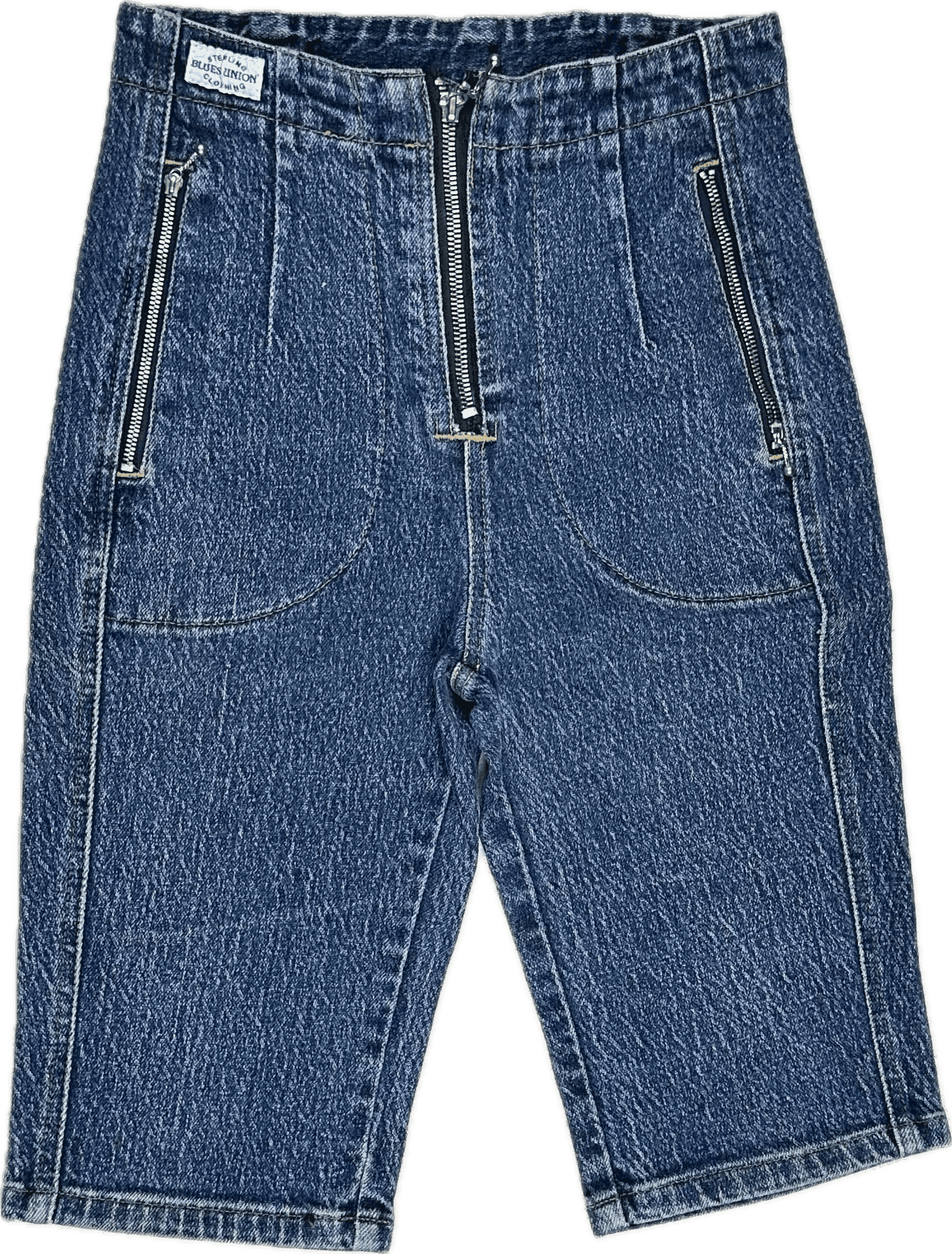 Blues Union 1980's Knickerbocker Zip Jeans - Suit Size 6 — photo 1 of 6