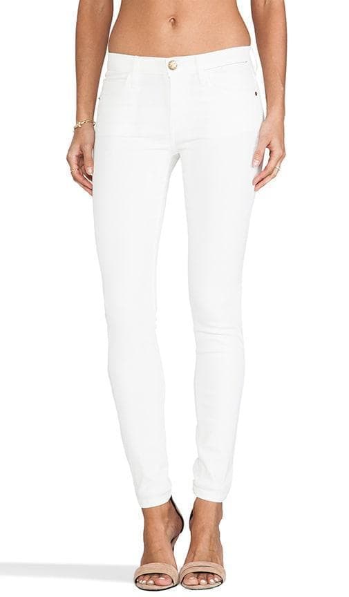 NWT- Current/Elliot 'The Ankle Skinny ' Sandy White Jeans- Size 25 — photo 1 of 7