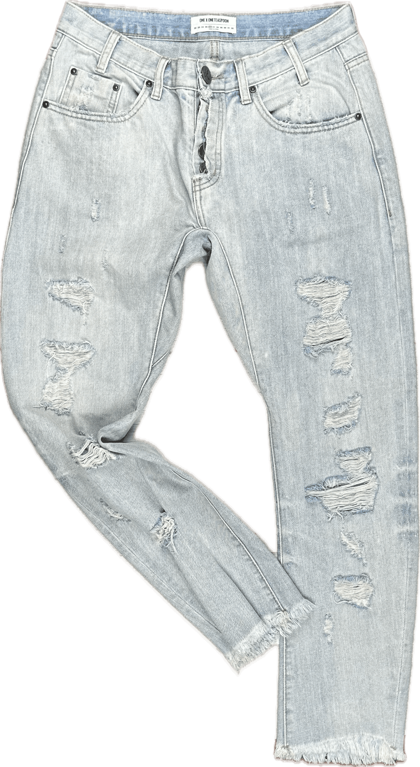 One Teaspoon Ladies Destroyed 'Saints' Jeans - Size 26 or 8AU — photo 1 of 6