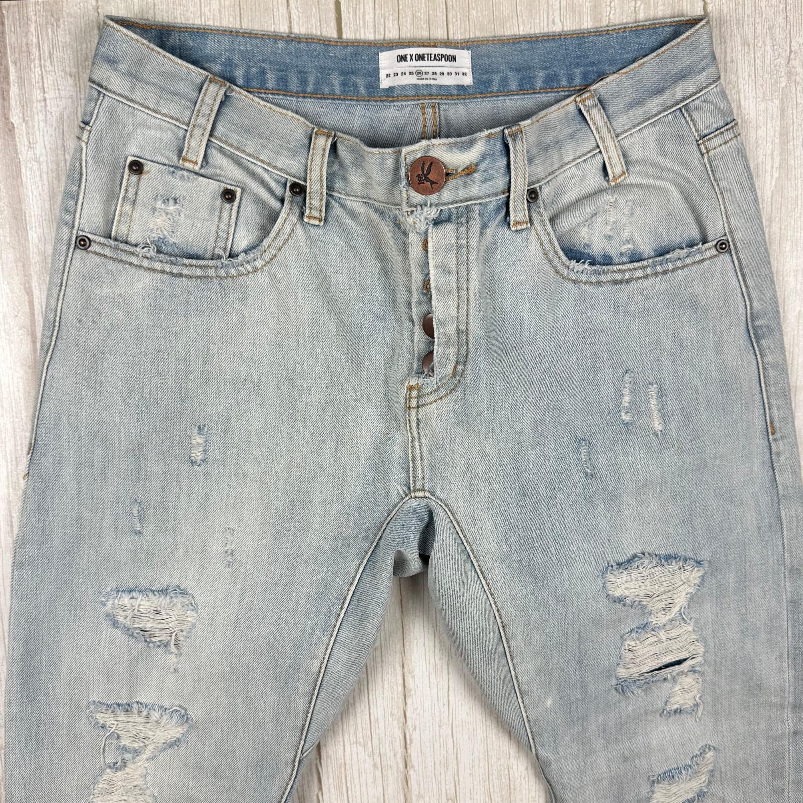 One Teaspoon Ladies Destroyed 'Saints' Jeans - Size 26 or 8AU — photo 4 of 6