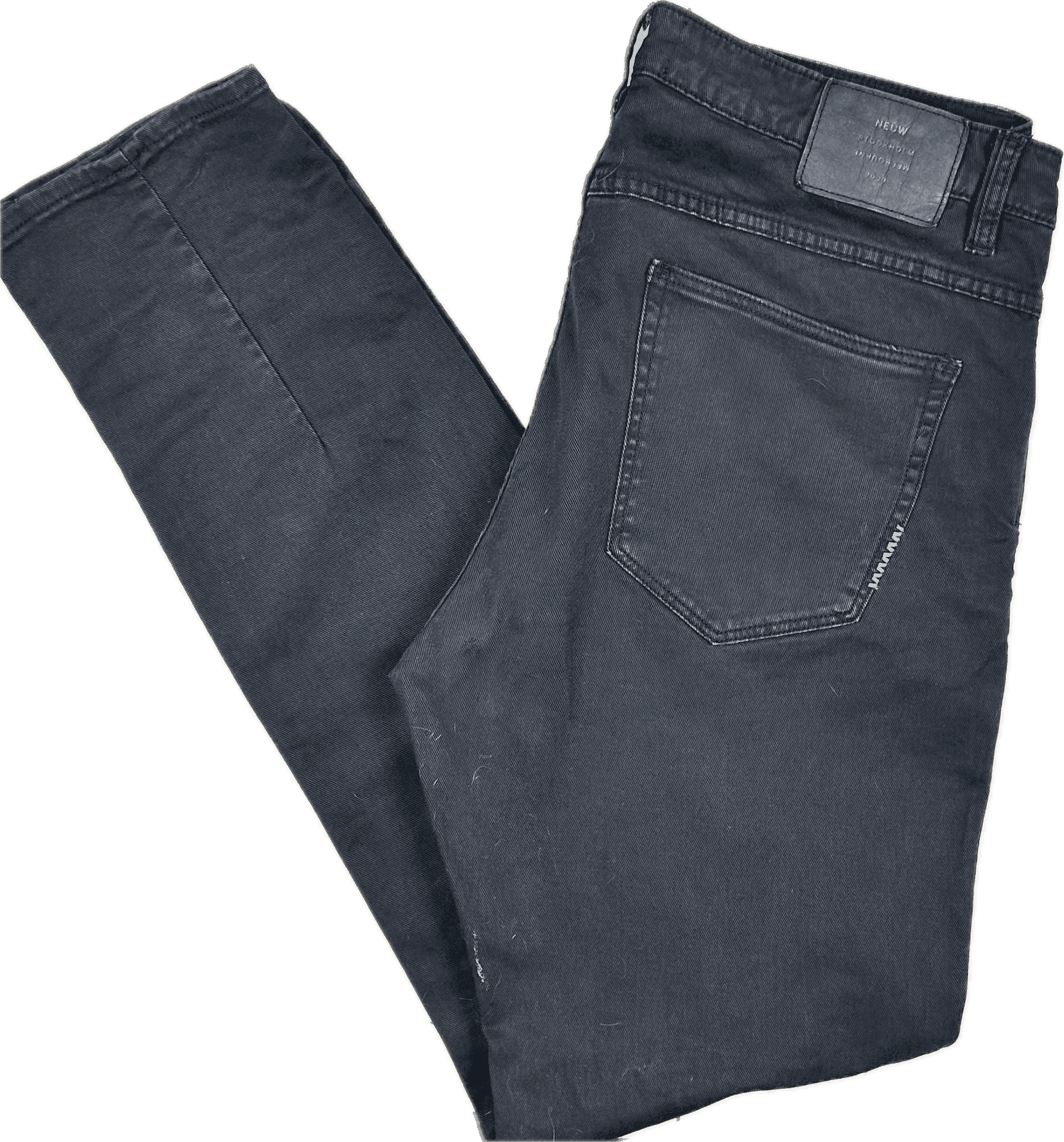 NEUW 'Lou Slim' Mens Stretch Black Jeans - Size 36/34 — photo 1 of 5