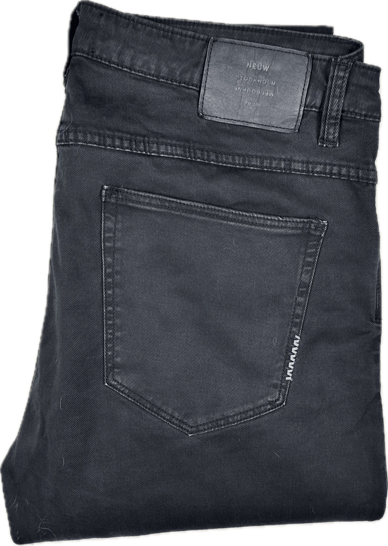 NEUW 'Lou Slim' Mens Stretch Black Jeans - Size 36/34 — photo 2 of 5