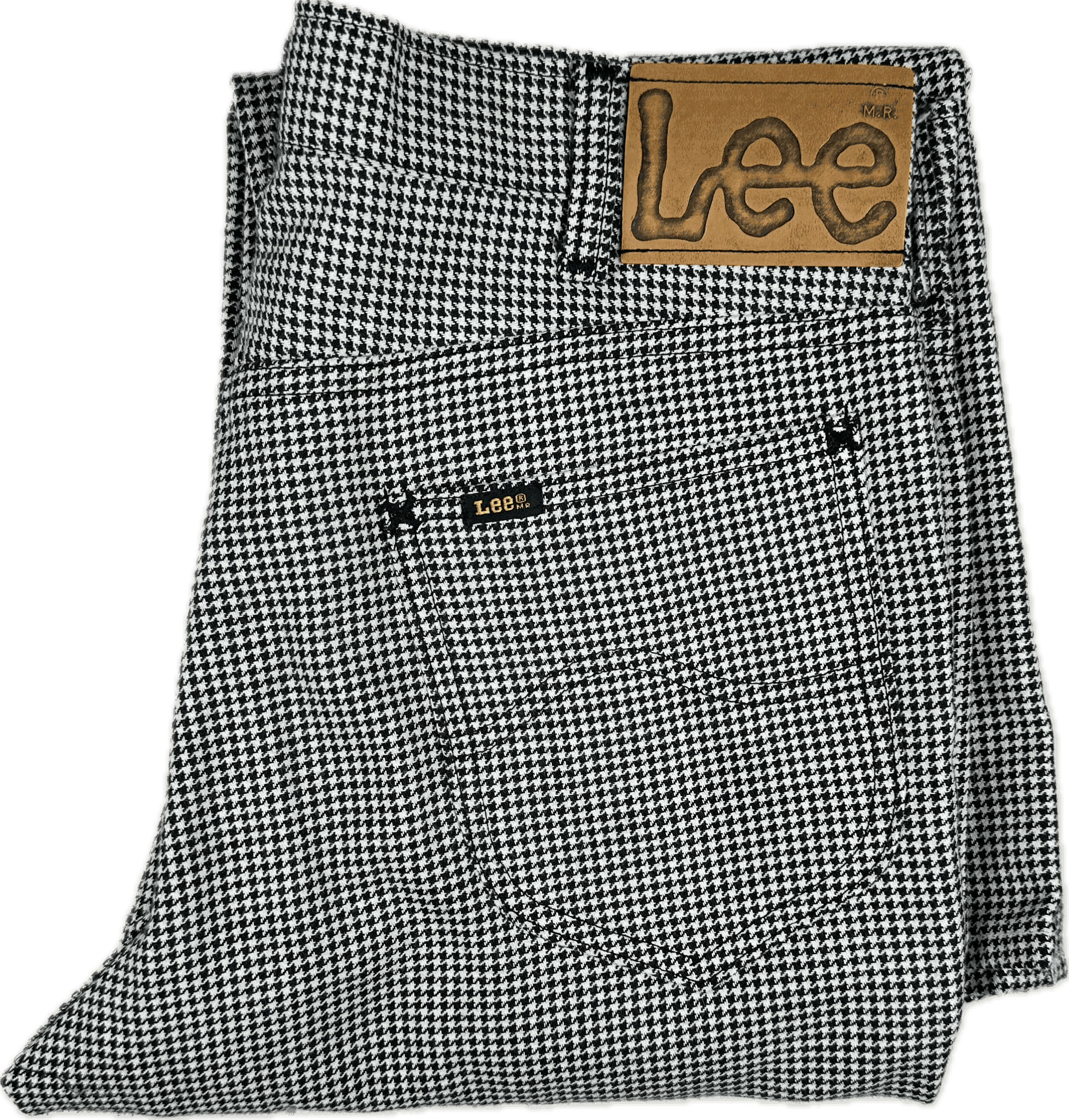 Lee Vintage Houndstooth Bootcut Flare Jeans- Suit Size 30 Short — photo 2 of 7