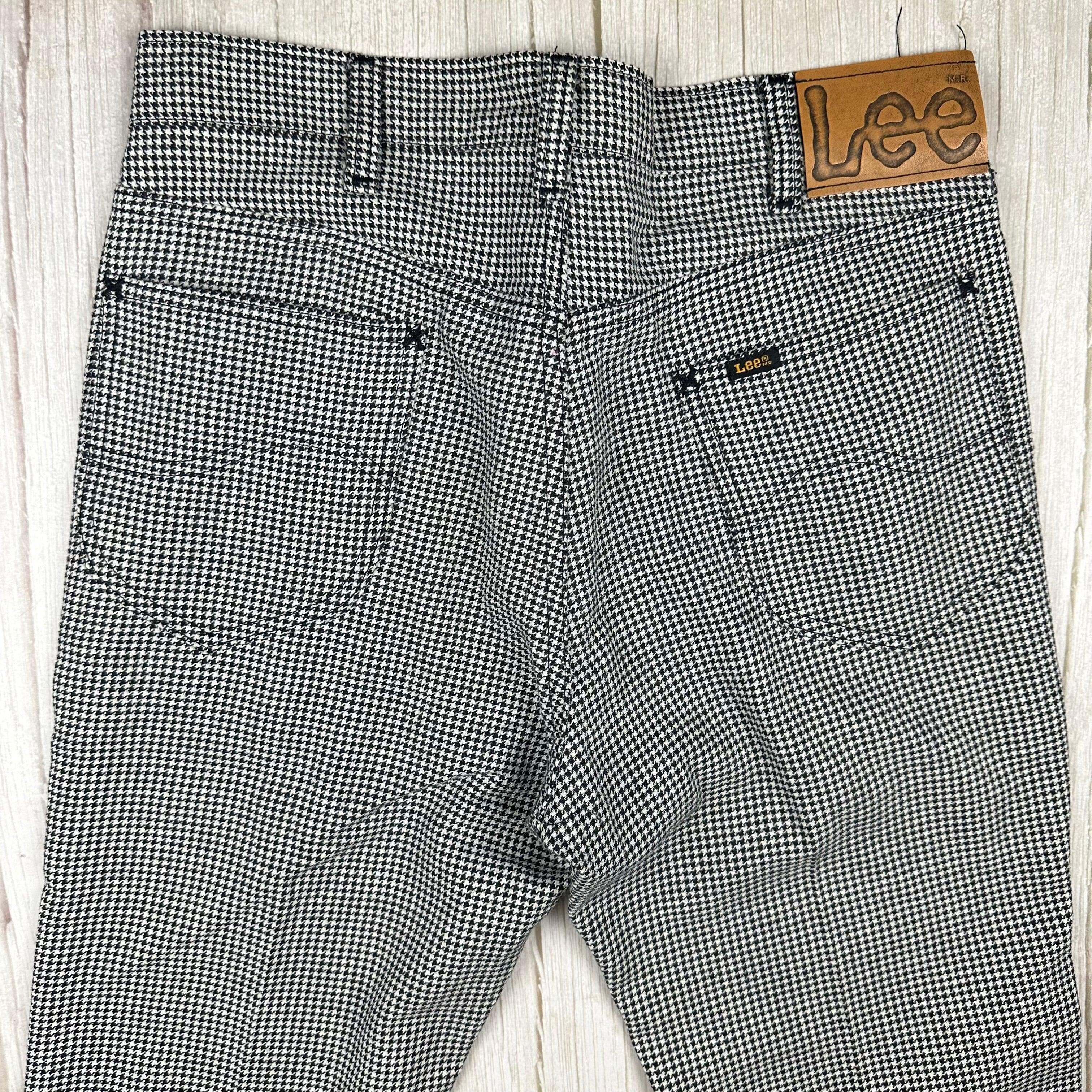 Lee Vintage Houndstooth Bootcut Flare Jeans- Suit Size 30 Short — photo 3 of 7