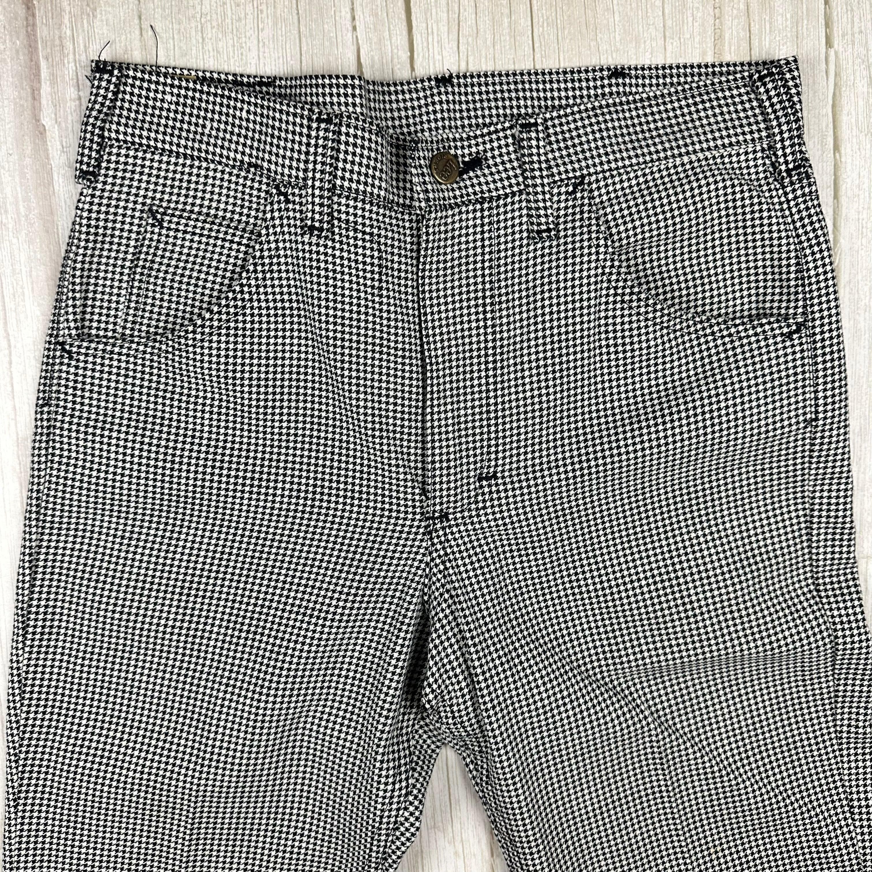 Lee Vintage Houndstooth Bootcut Flare Jeans- Suit Size 30 Short — photo 4 of 7