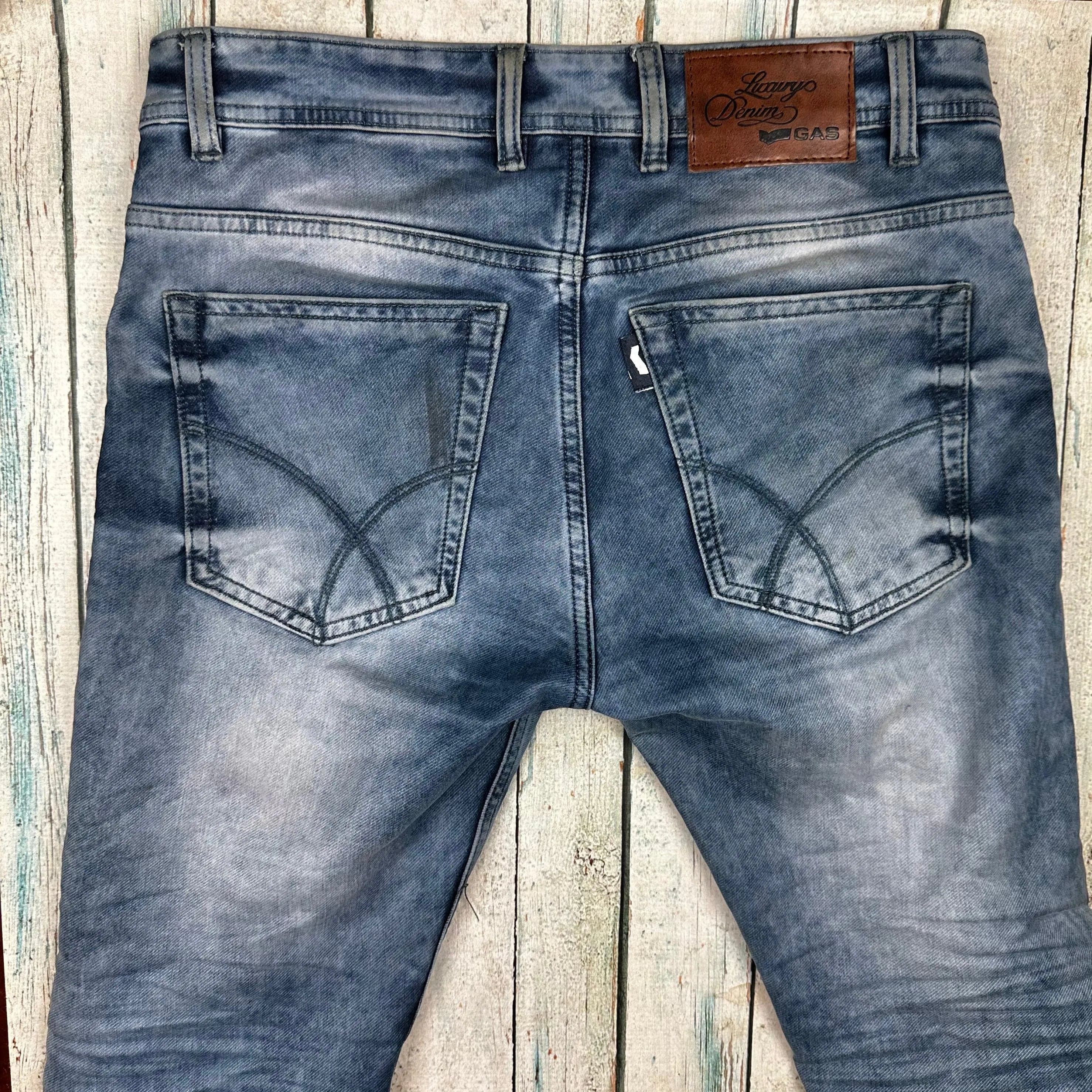 GAS Italian Mens Slim Fit Denim Jeans -Size 32 — photo 3 of 6