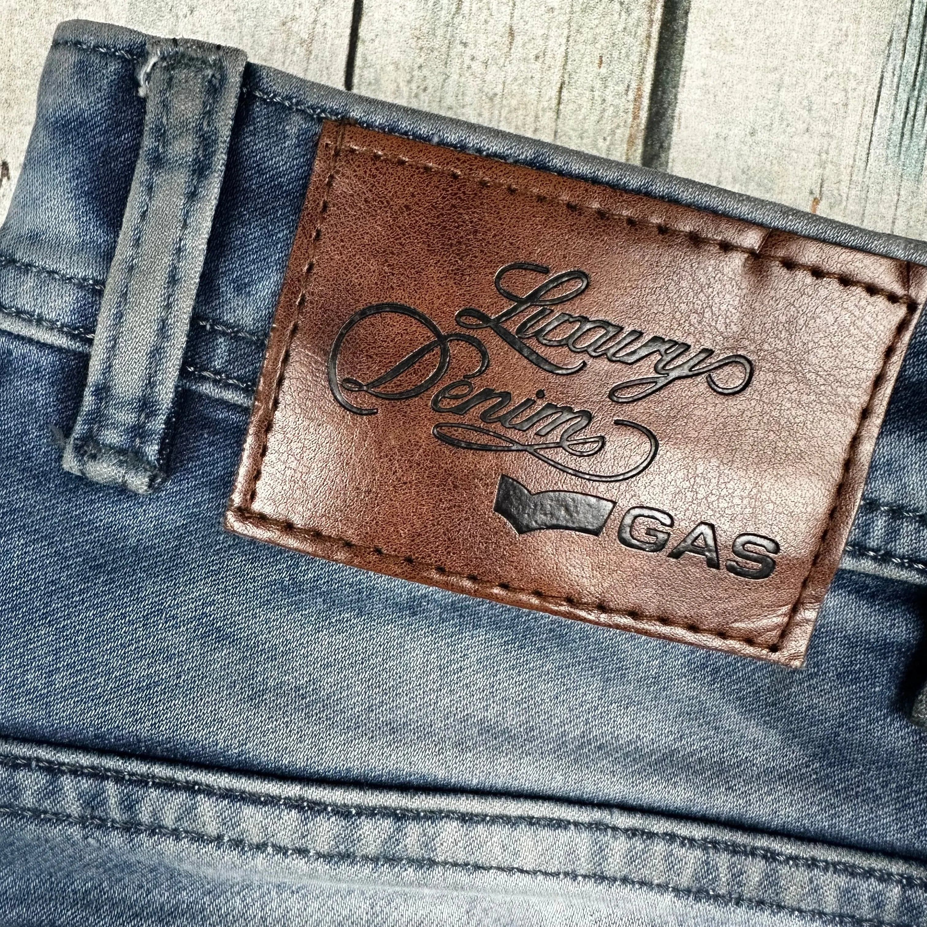 GAS Italian Mens Slim Fit Denim Jeans -Size 32 — photo 4 of 6