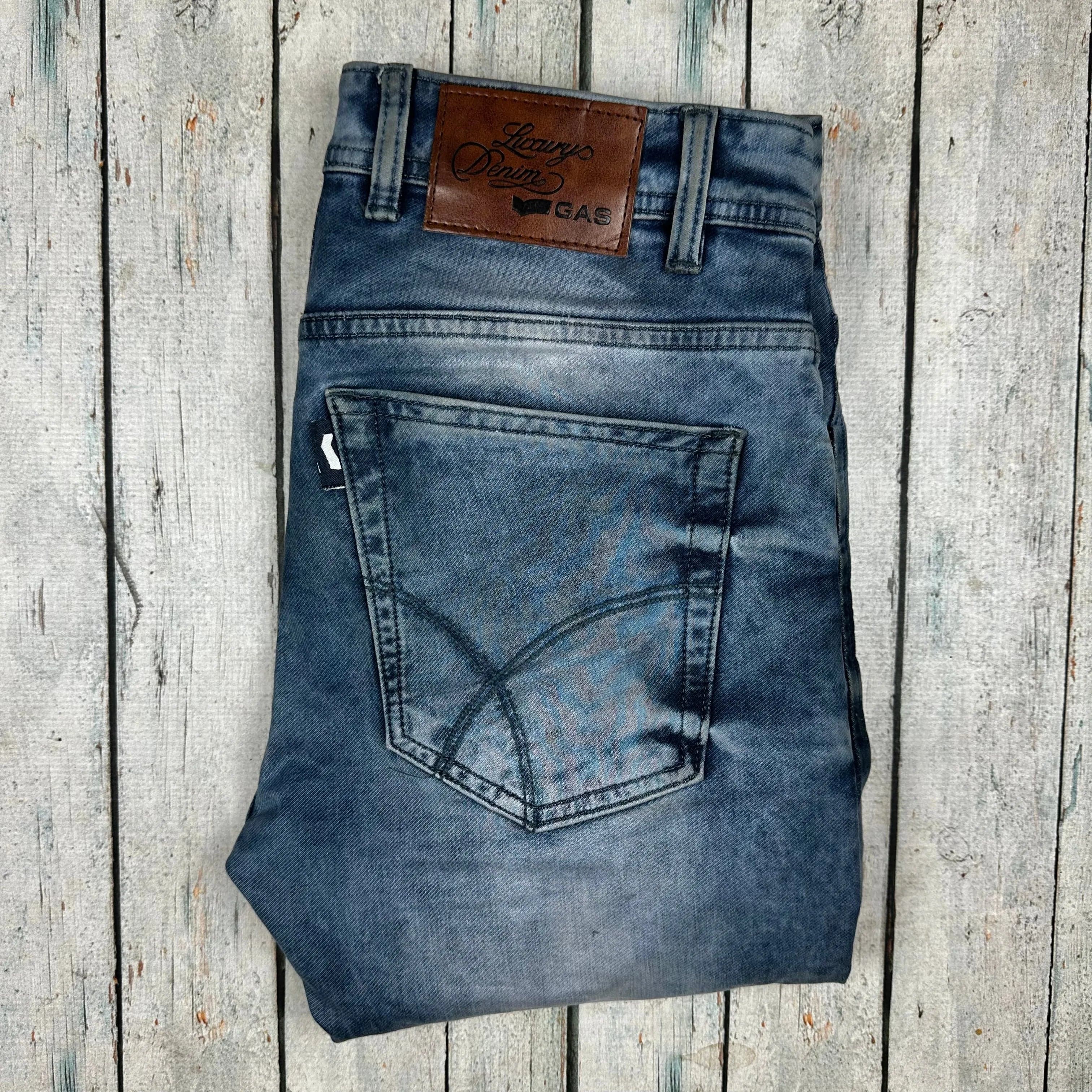 GAS Italian Mens Slim Fit Denim Jeans -Size 32 — photo 5 of 6