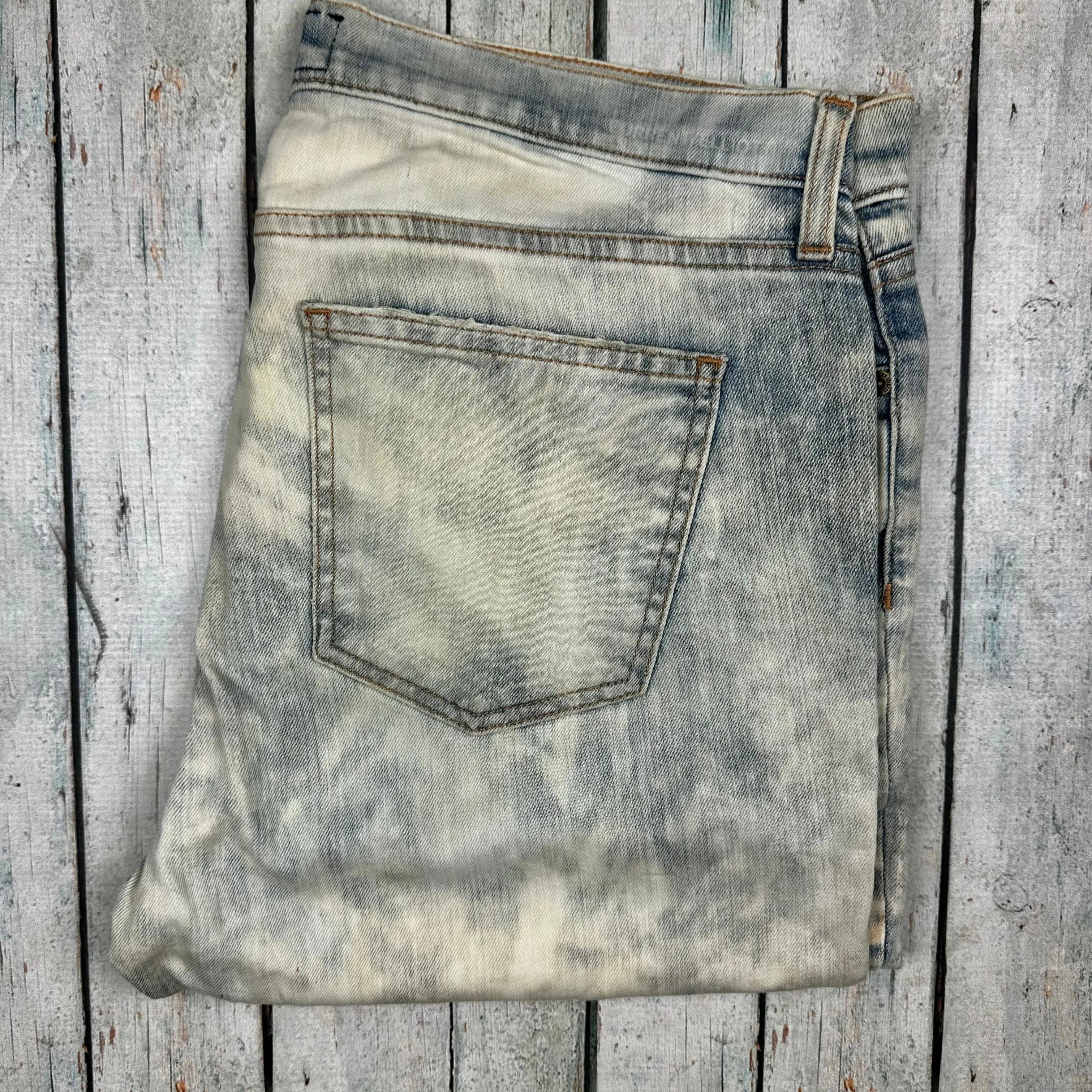 Current/Elliot 'The Stiletto' Crazy Wash Skinny Jeans- Size 32 — photo 2 of 5