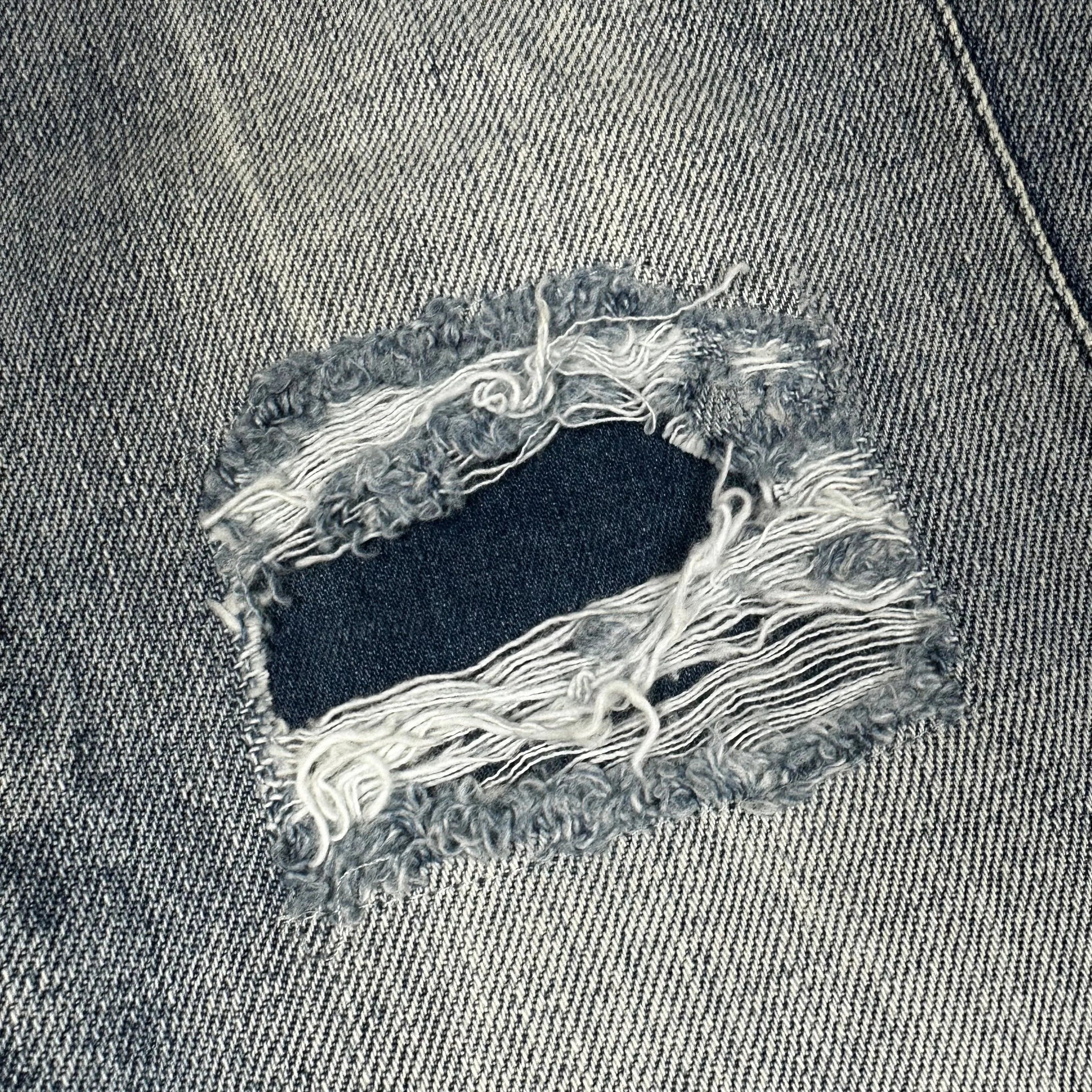 NWT -Daniele Alessandrini Italian '24 Beers' Distressed Jeans - 31 — photo 6 of 8