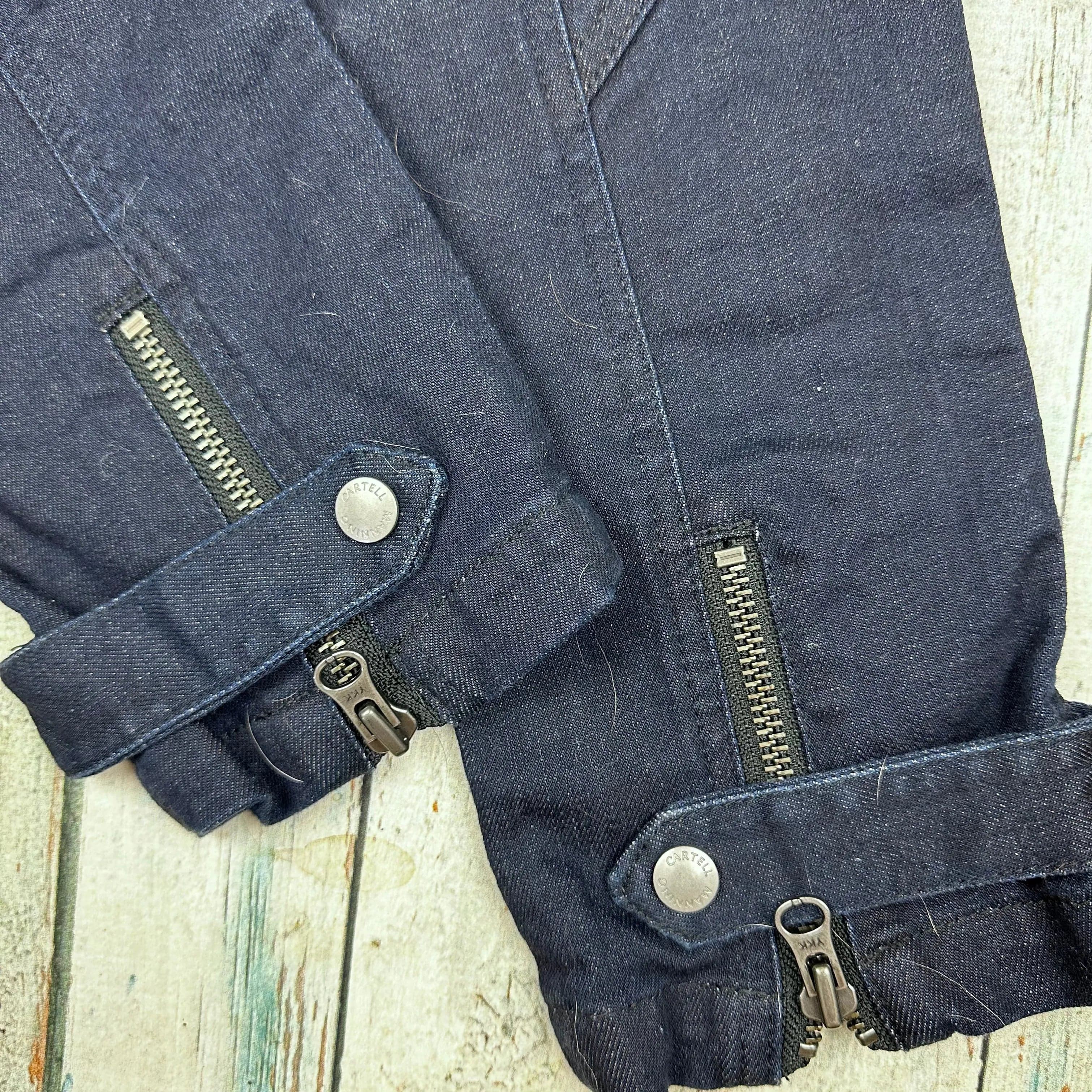 Manning Cartell Australian Made Tab Detail Jeans- Size 8 — photo 6 of 8