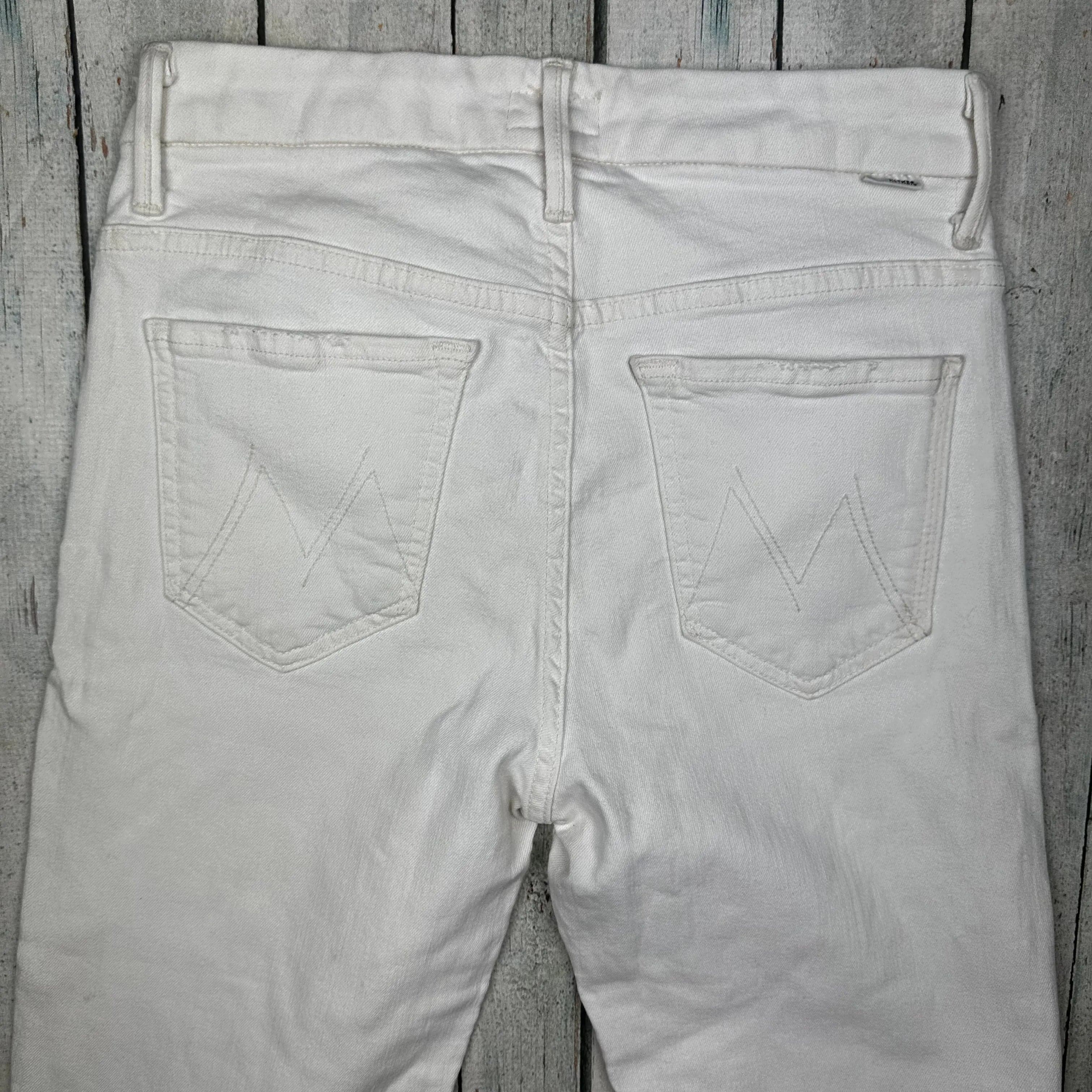 Mother 'High Waisted Looker' Whipping the Cream Jeans - Size 28 — photo 8 of 10